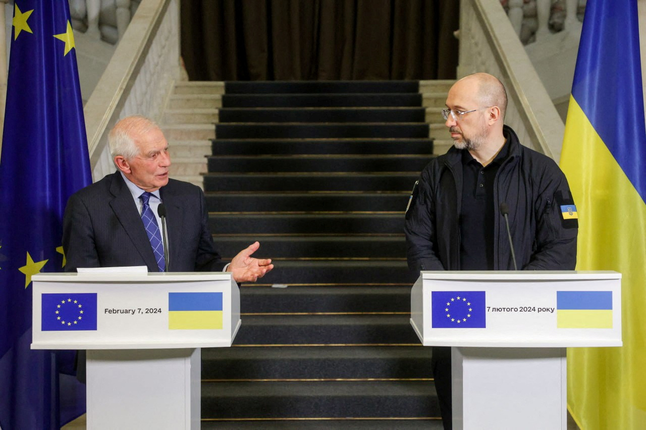 EU's Foreign Policy Chief Borrell Arrives In Kyiv, Underlines Support ...