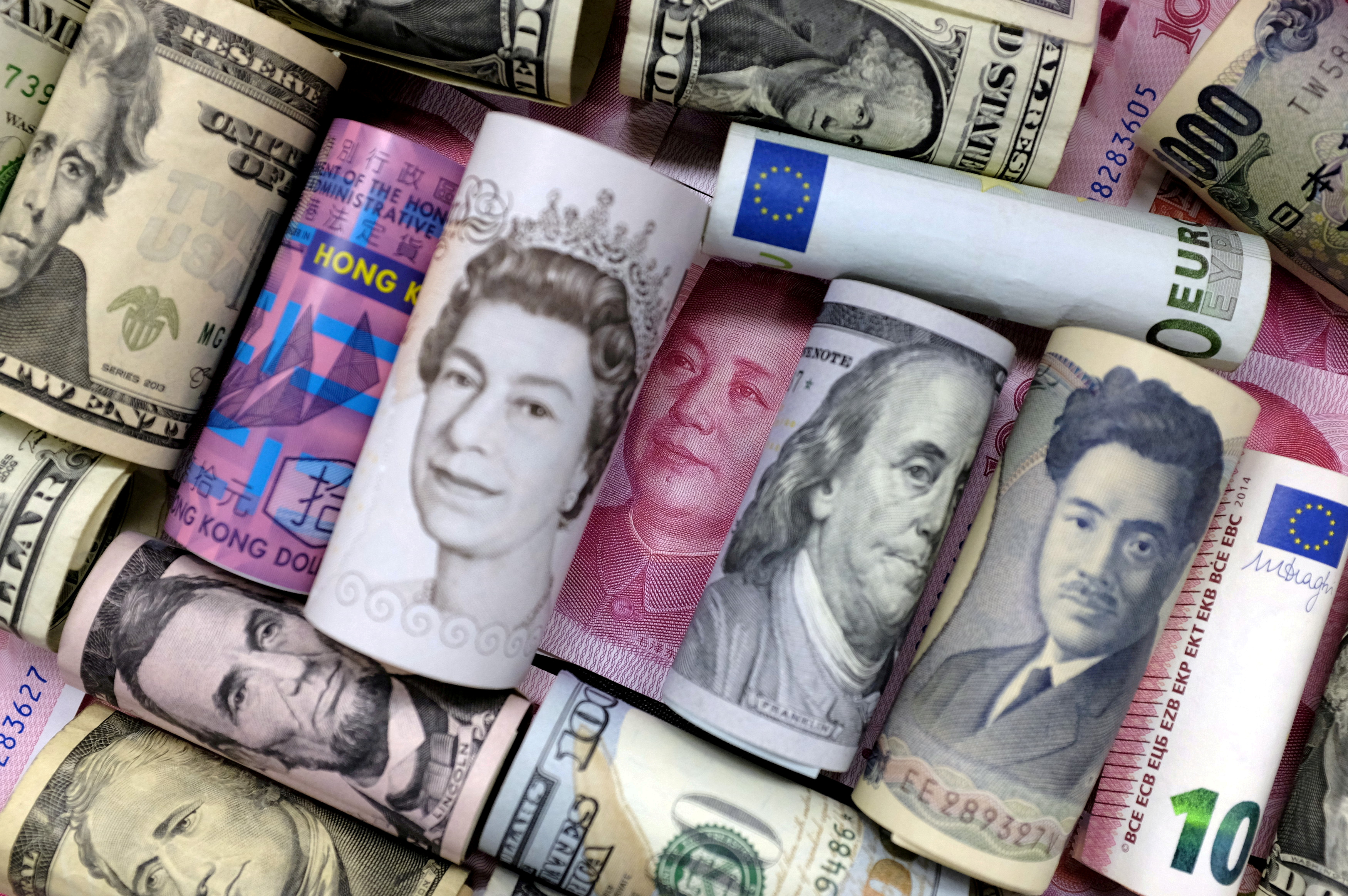 Pound Movements Against Dollar, Euro, March 30