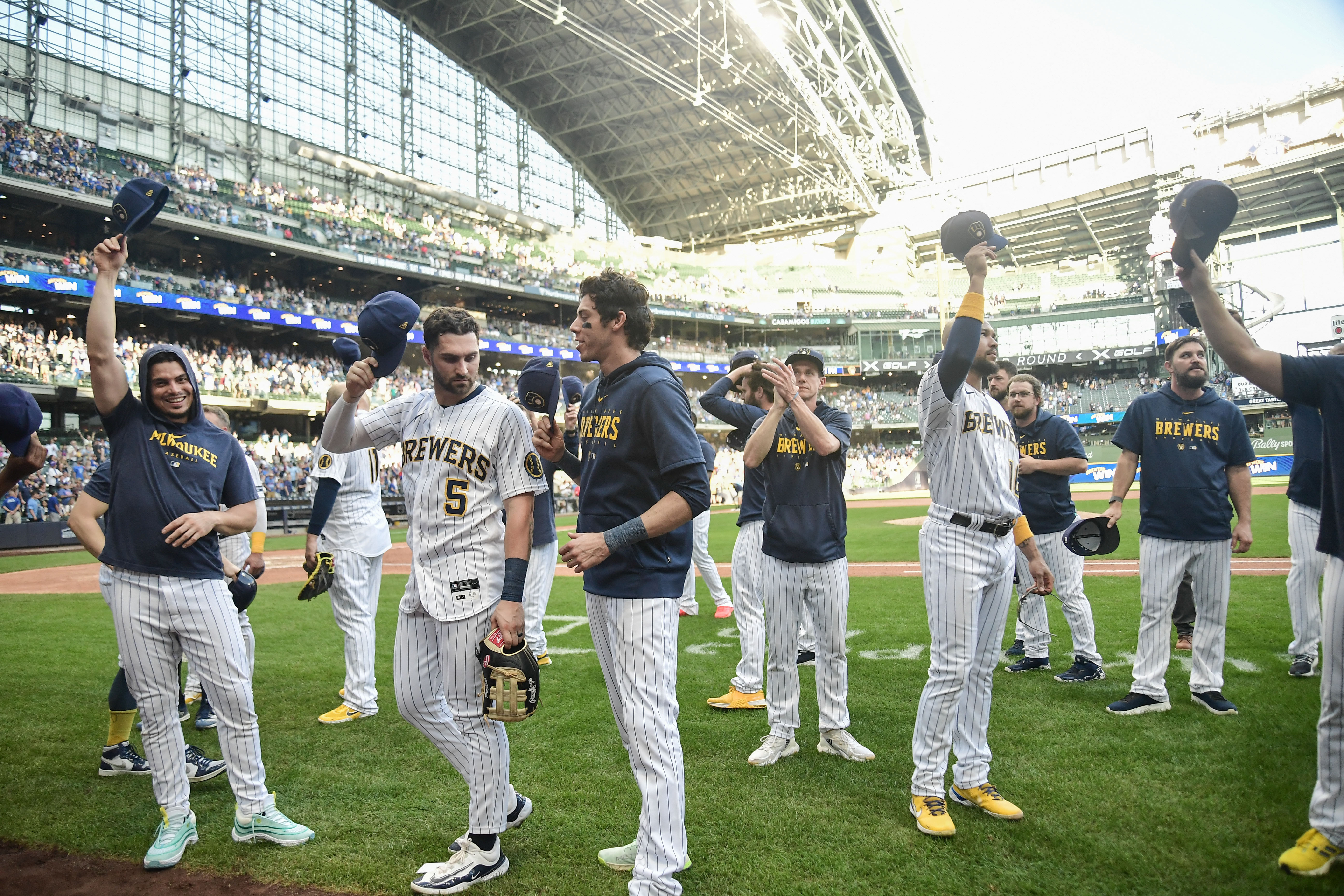 Christian Yelich back to being 'big time' for the Brewers National News -  Bally Sports