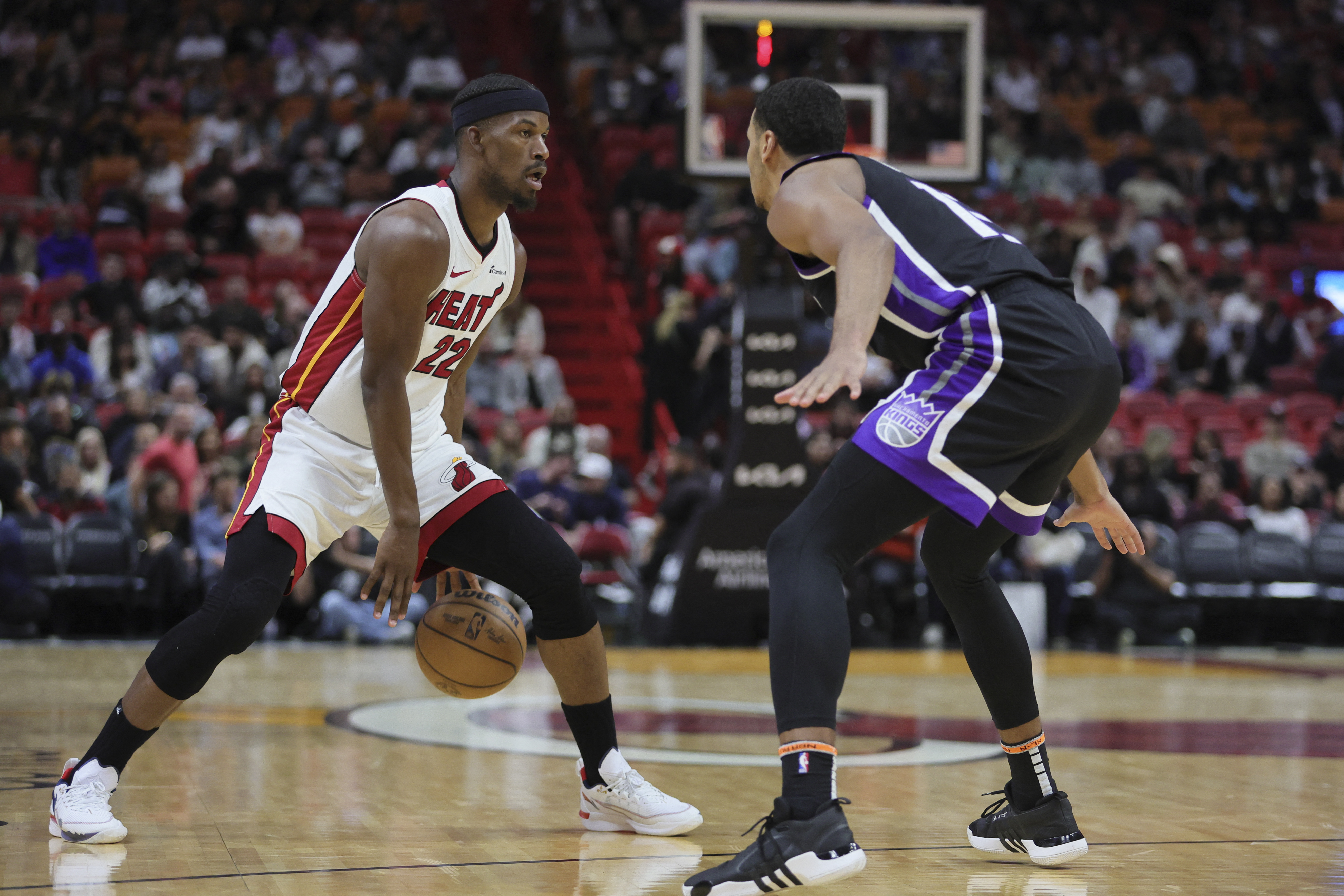 Shortanded Miami Heat somehow push past Sacramento Kings