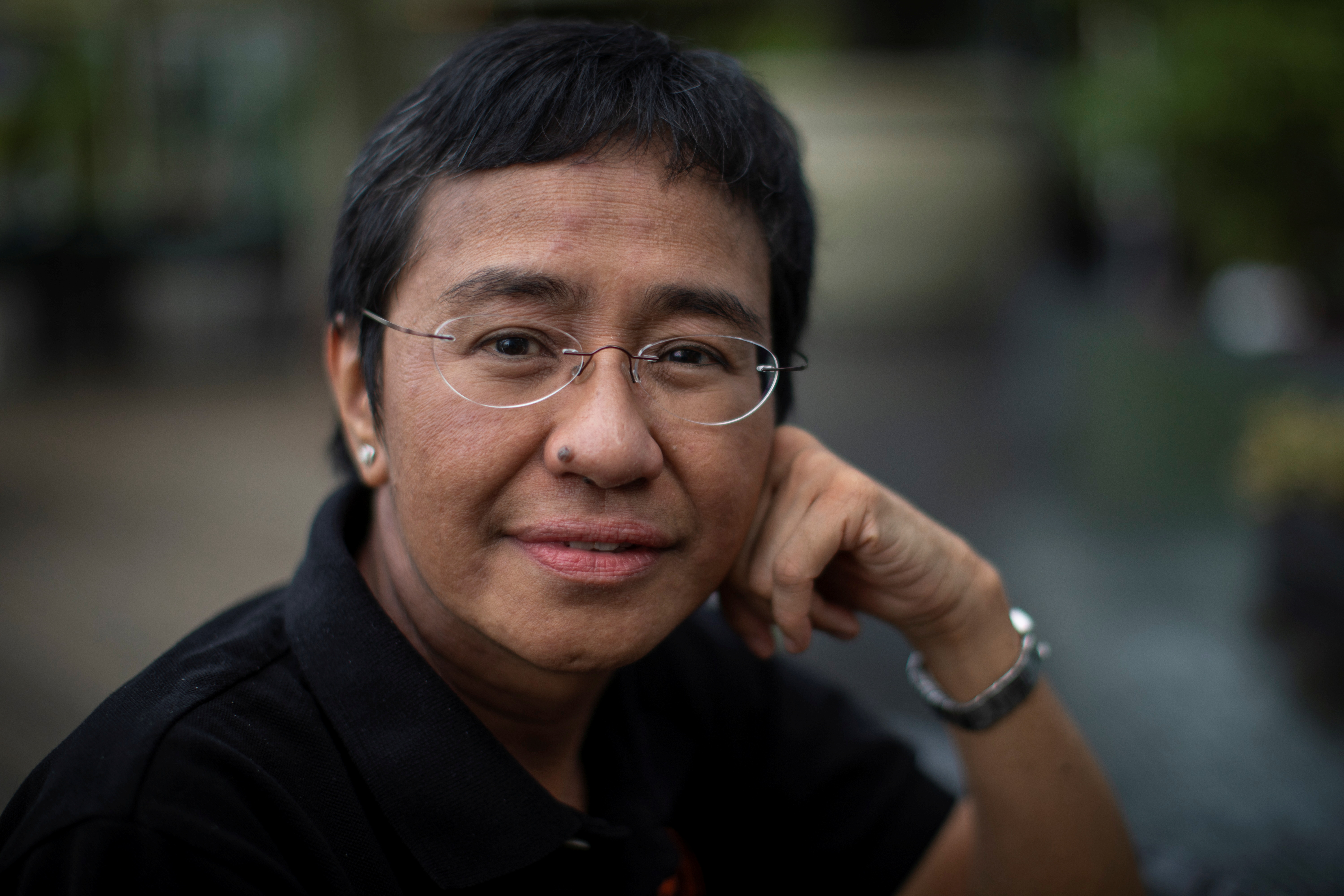 Filipino journalist Maria Ressa, one of 2021 Nobel Peace Prize winners