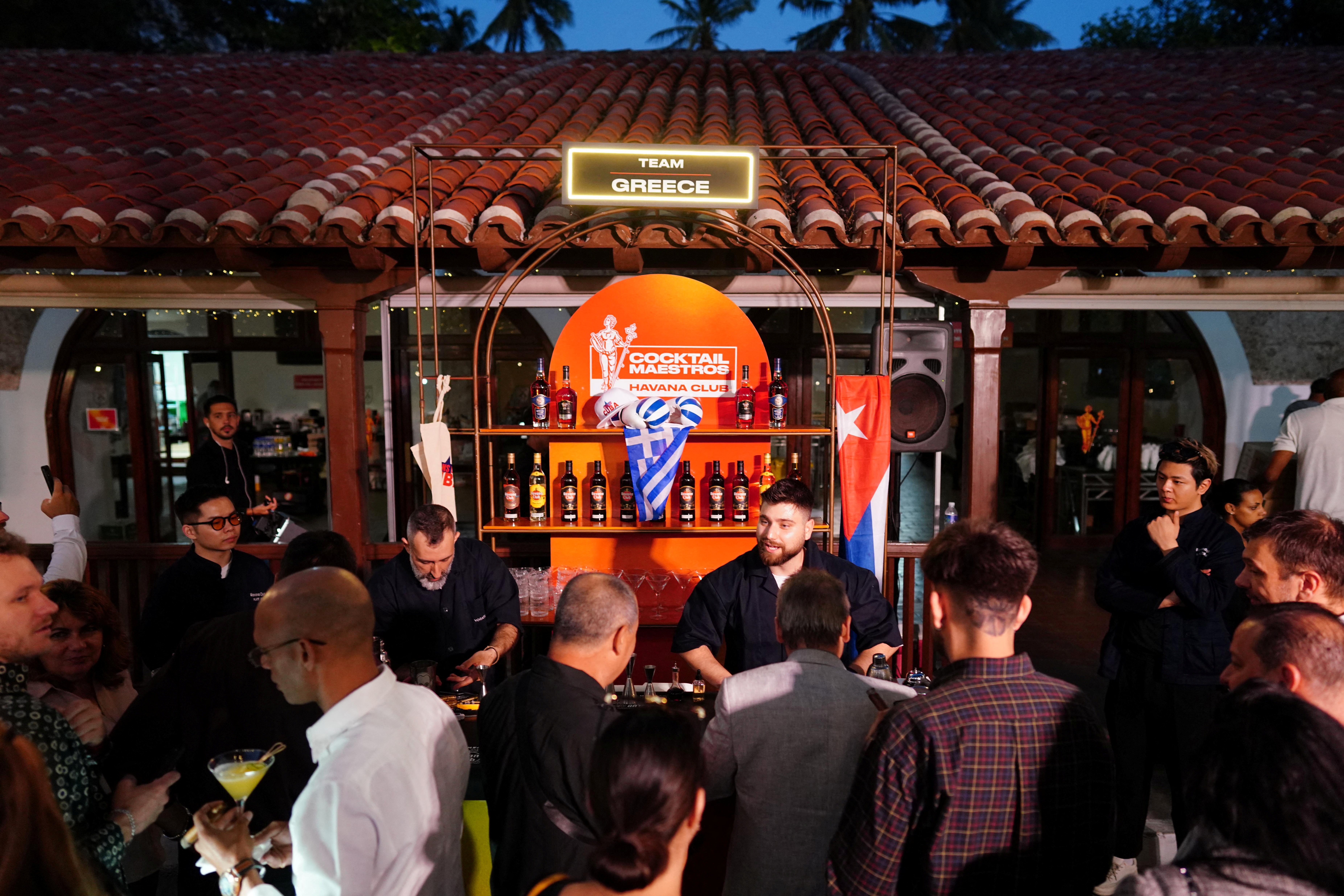 Bartenders from around the world compete in a tournament in Havana