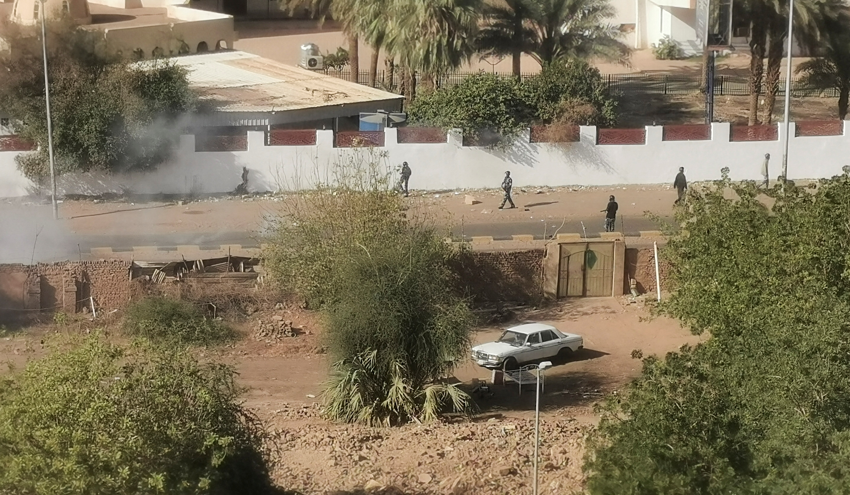 Protest against military rule, in Khartoum