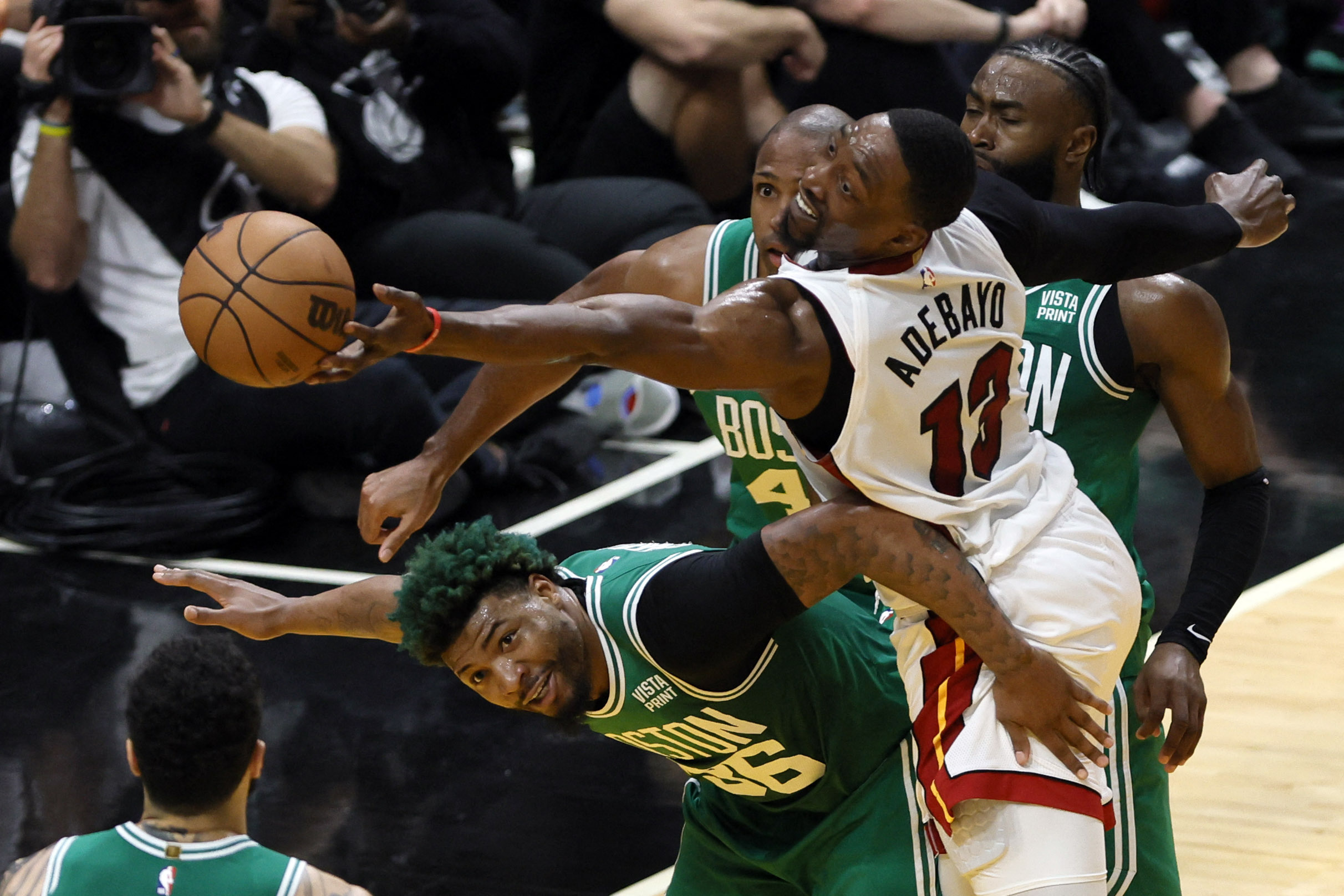 Derrick White strikes at buzzer, Celtics force Game 7 vs. Heat - Stabroek  News
