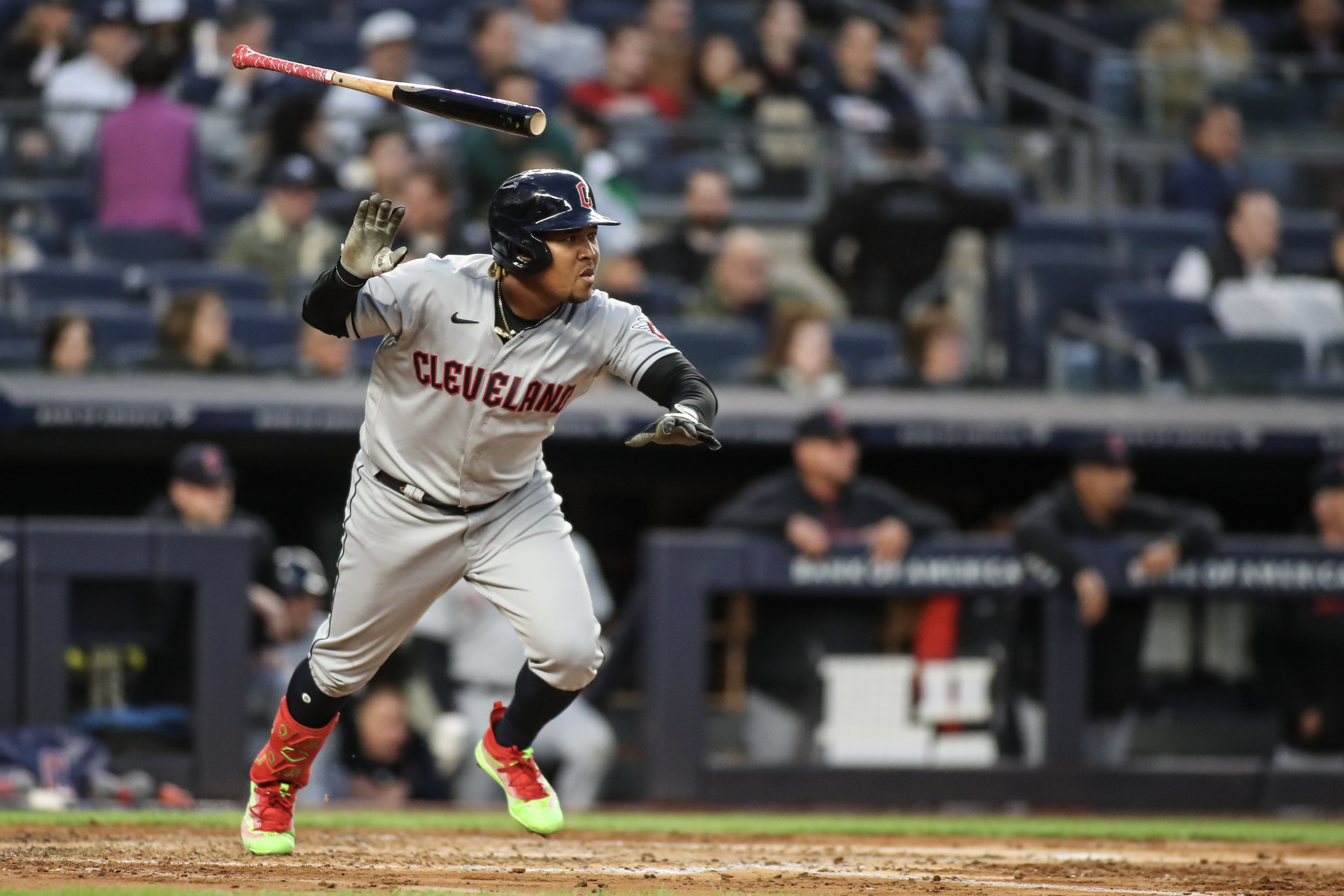 Willie Calhoun helps Yankees top Guardians, end four-game skid