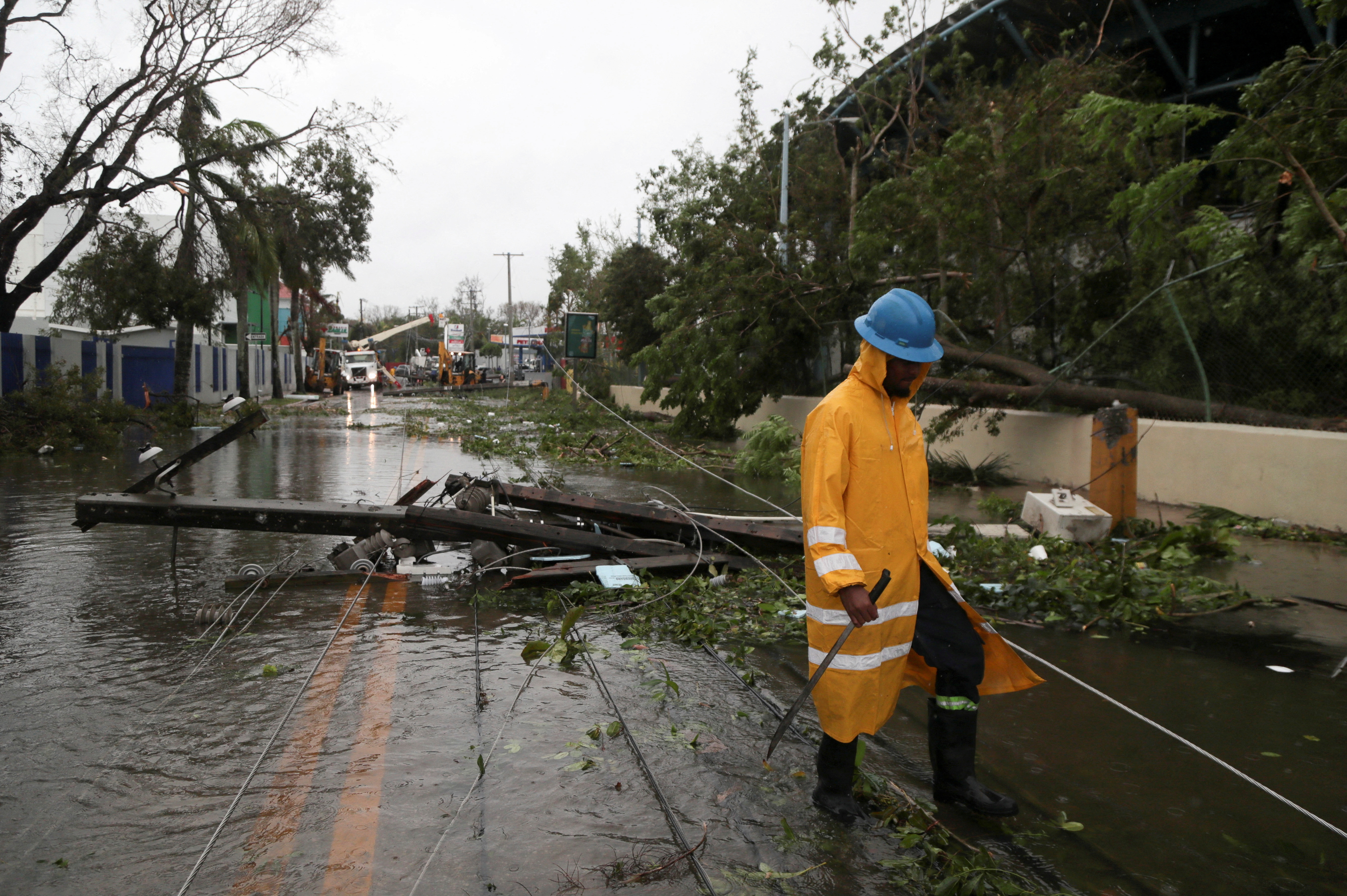 Hurricane Fiona makes landfall in the Dominican Republic