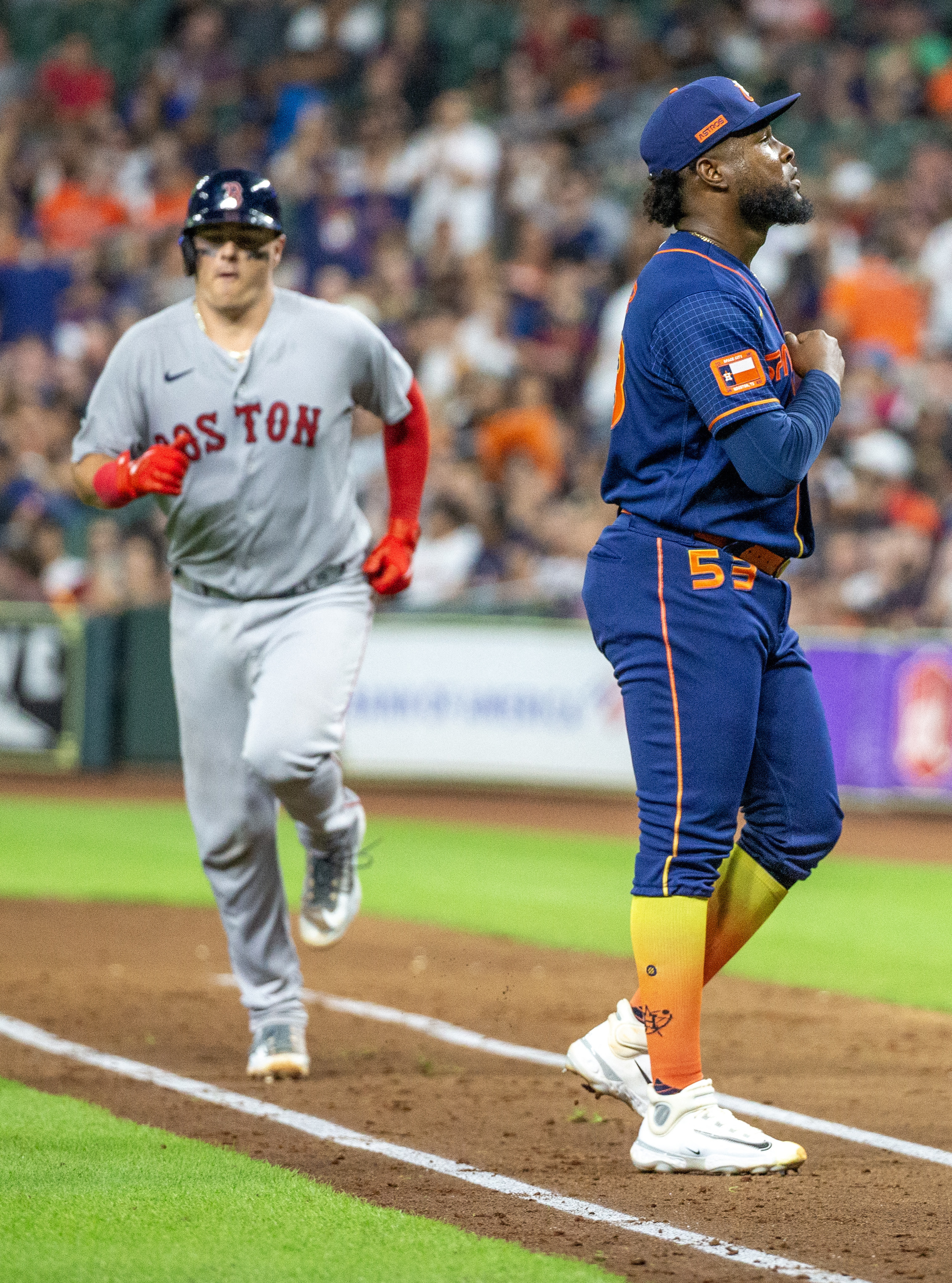 Houston Astros - Handshakes & high fives in Space City.