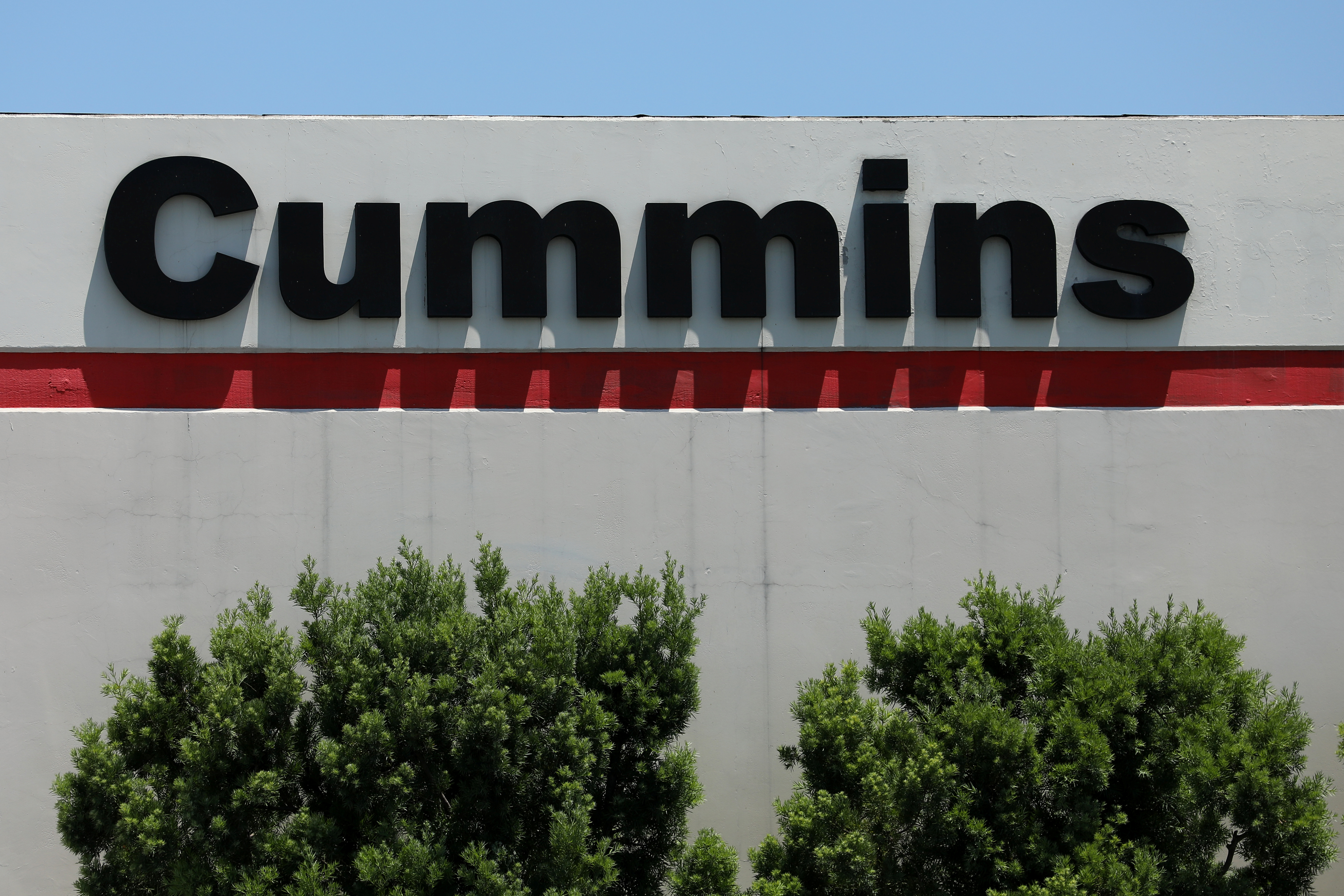 Cummins building shown in Irvine, California