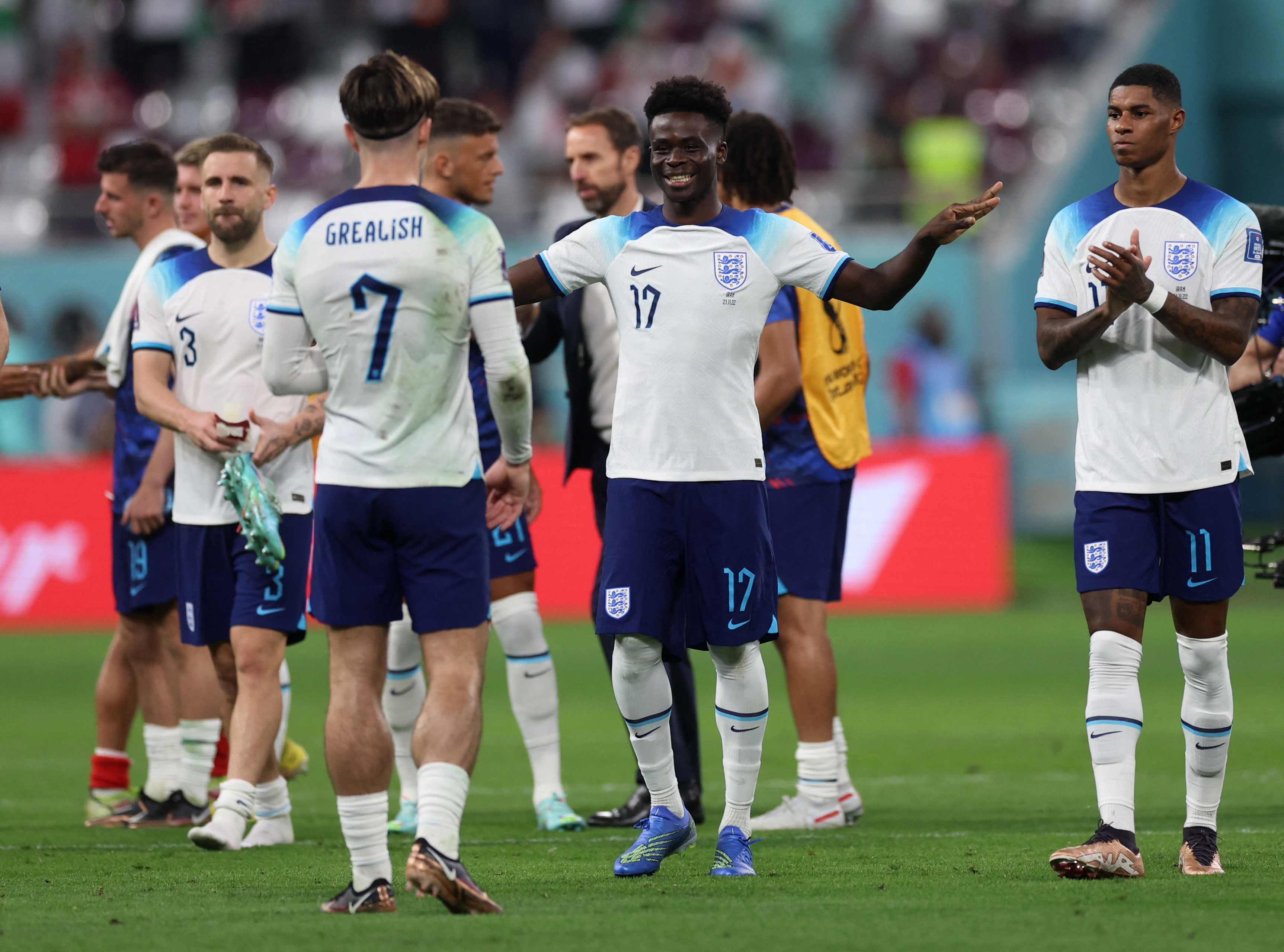 England thrash Iran 6-2 in strong start to World Cup | Reuters