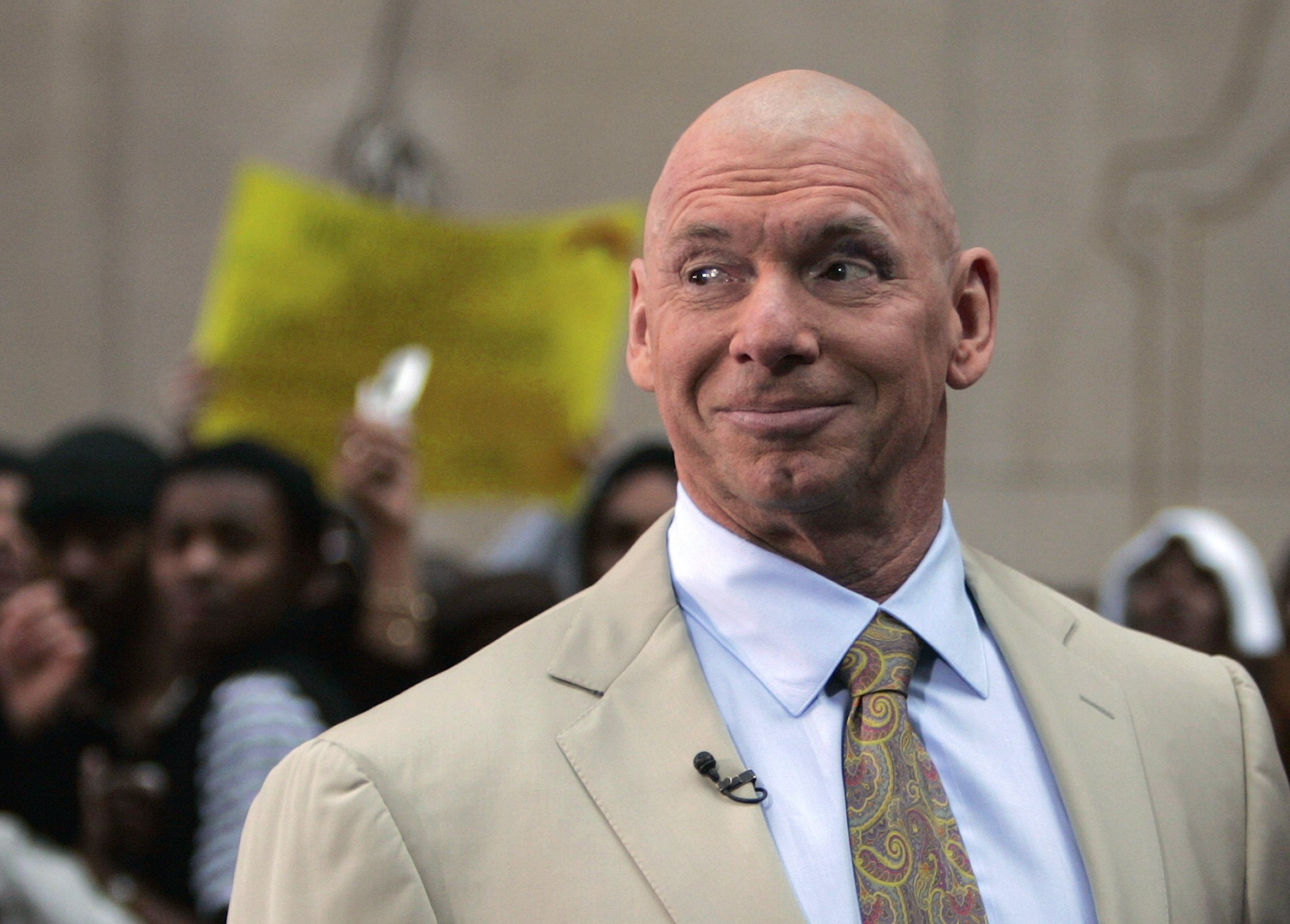 File photo of World Wrestling Entertainment owner Vince McMahon in New York