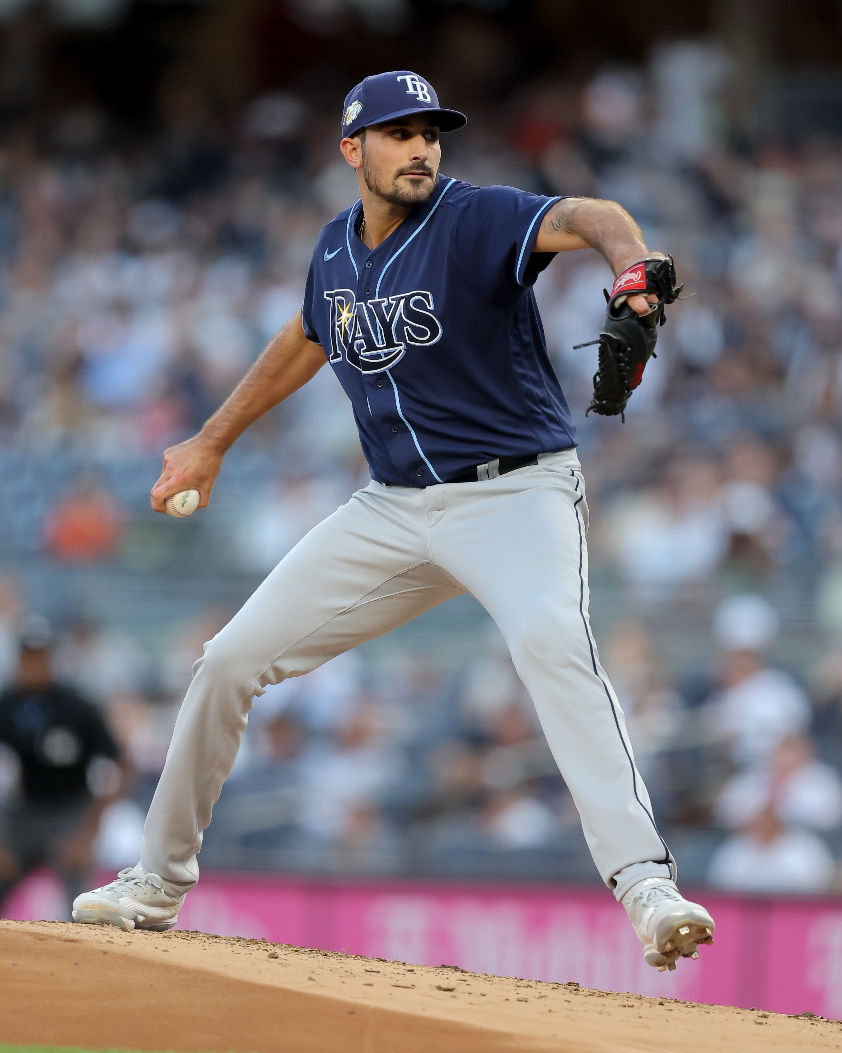 Zach Eflin, Rays shut down slumping Yankees