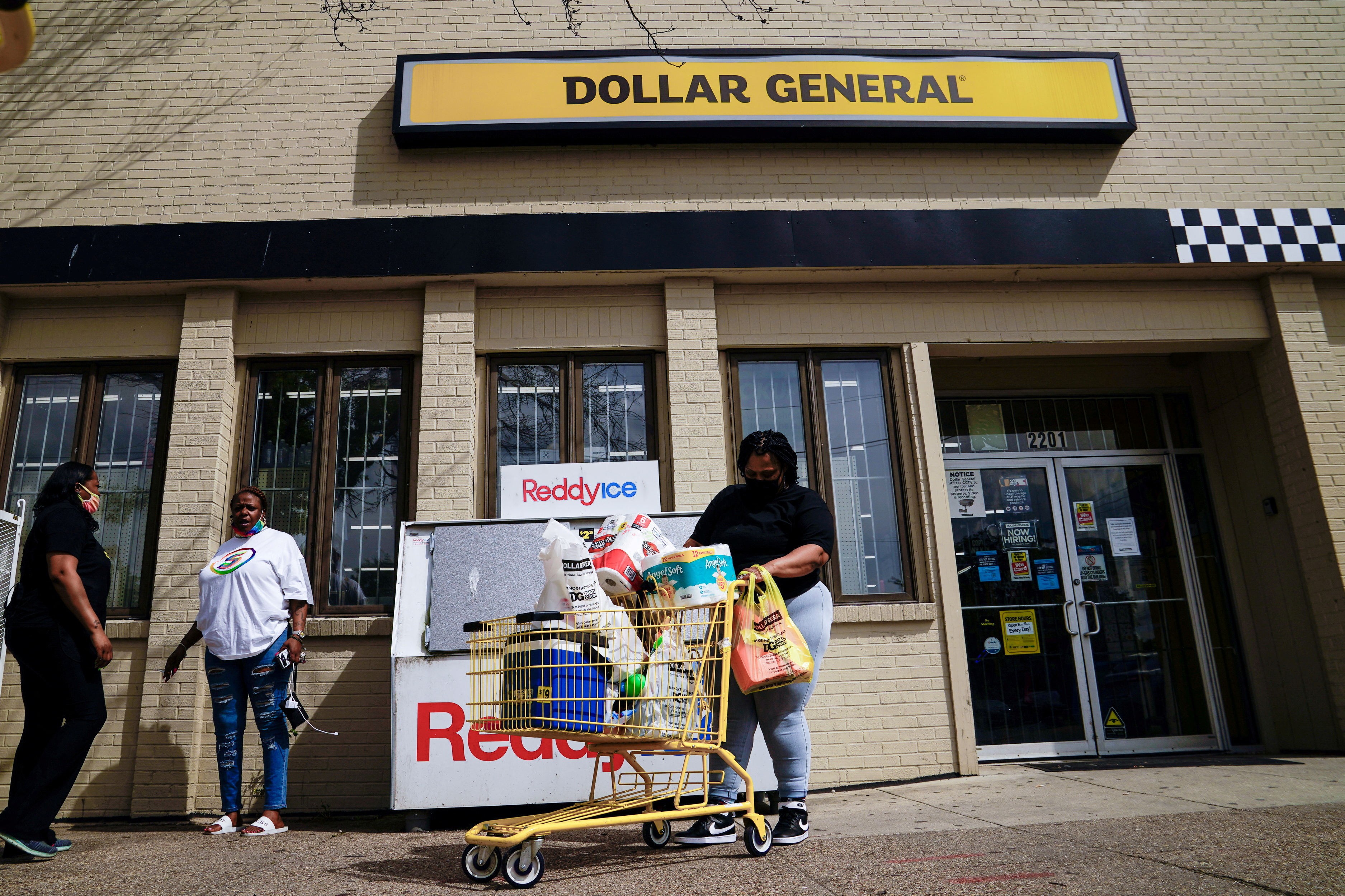 You can store. Dollar General inside.