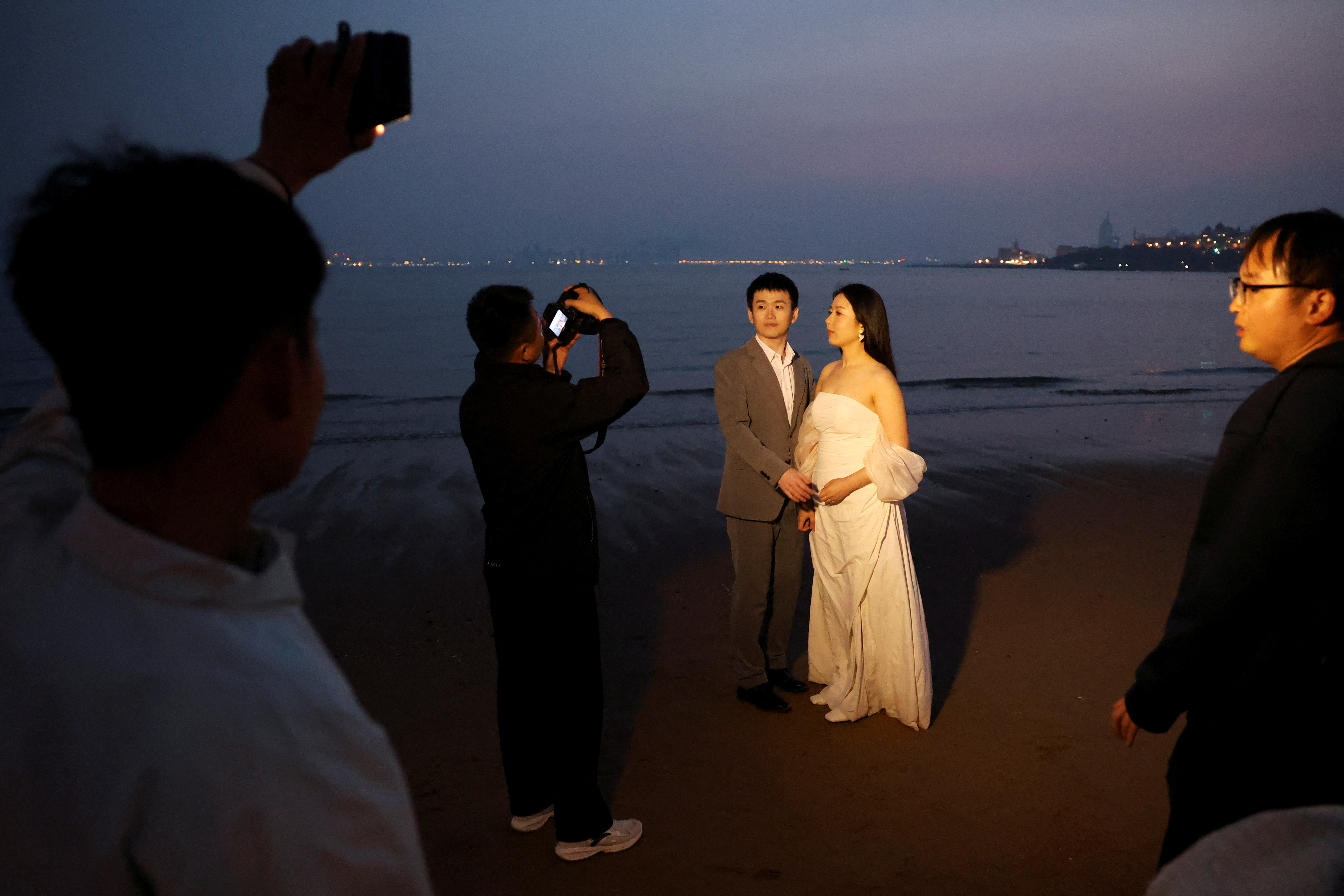 Pre-wedding photoshoot in Qingdao