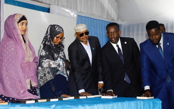 Somalia swears in elected lawmakers, paving way for presidential vote in Mogadishu