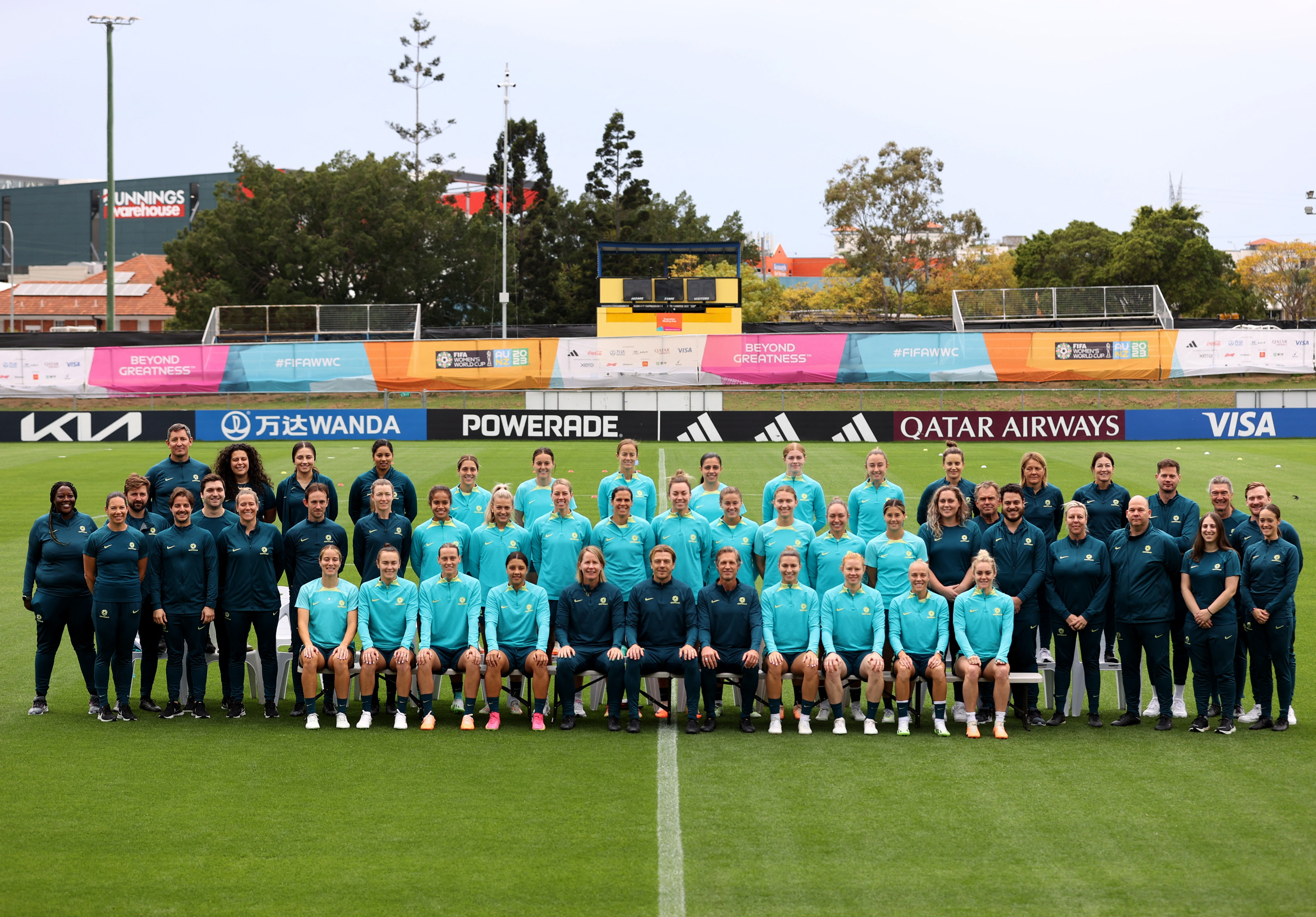 Coupe du Monde Féminine de la FIFA, Australie et Nouvelle-Zélande 2023 - Australie Entraînement