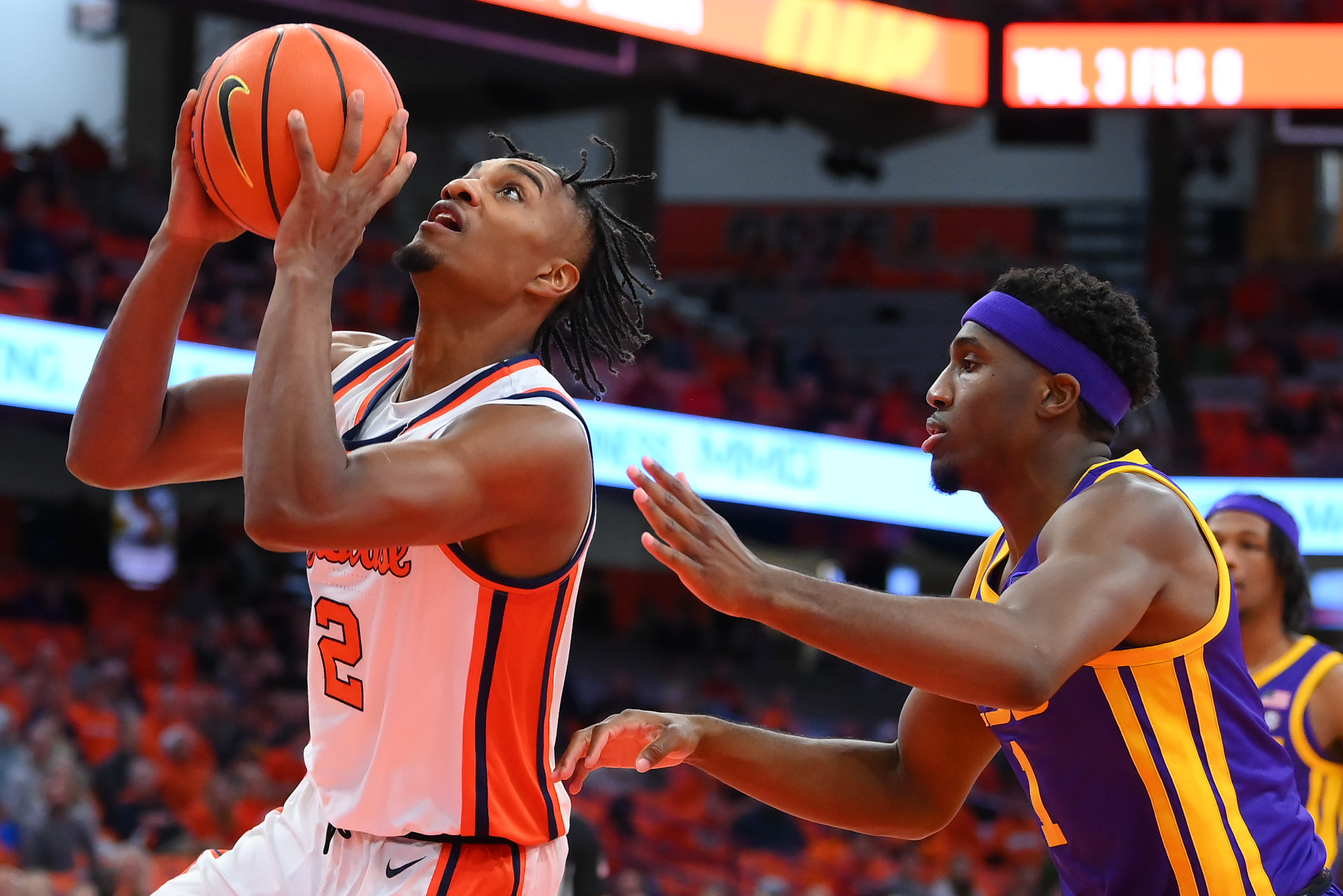 Syracuse Crushes LSU On Judah Mintz's Career Night | Reuters