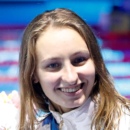 Veronika Andrusenko of the Russian Olympic Committee