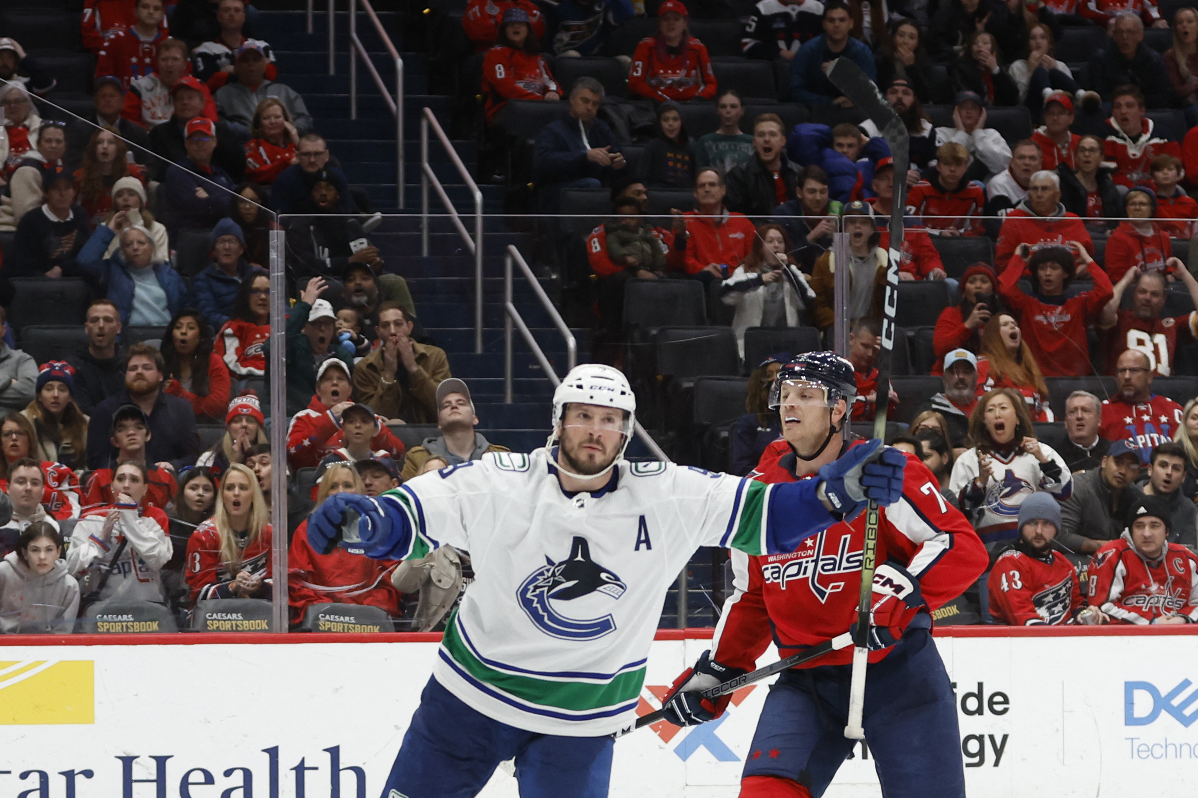 J.T. Miller's OT Goal Lifts Canucks Over Capitals | Reuters