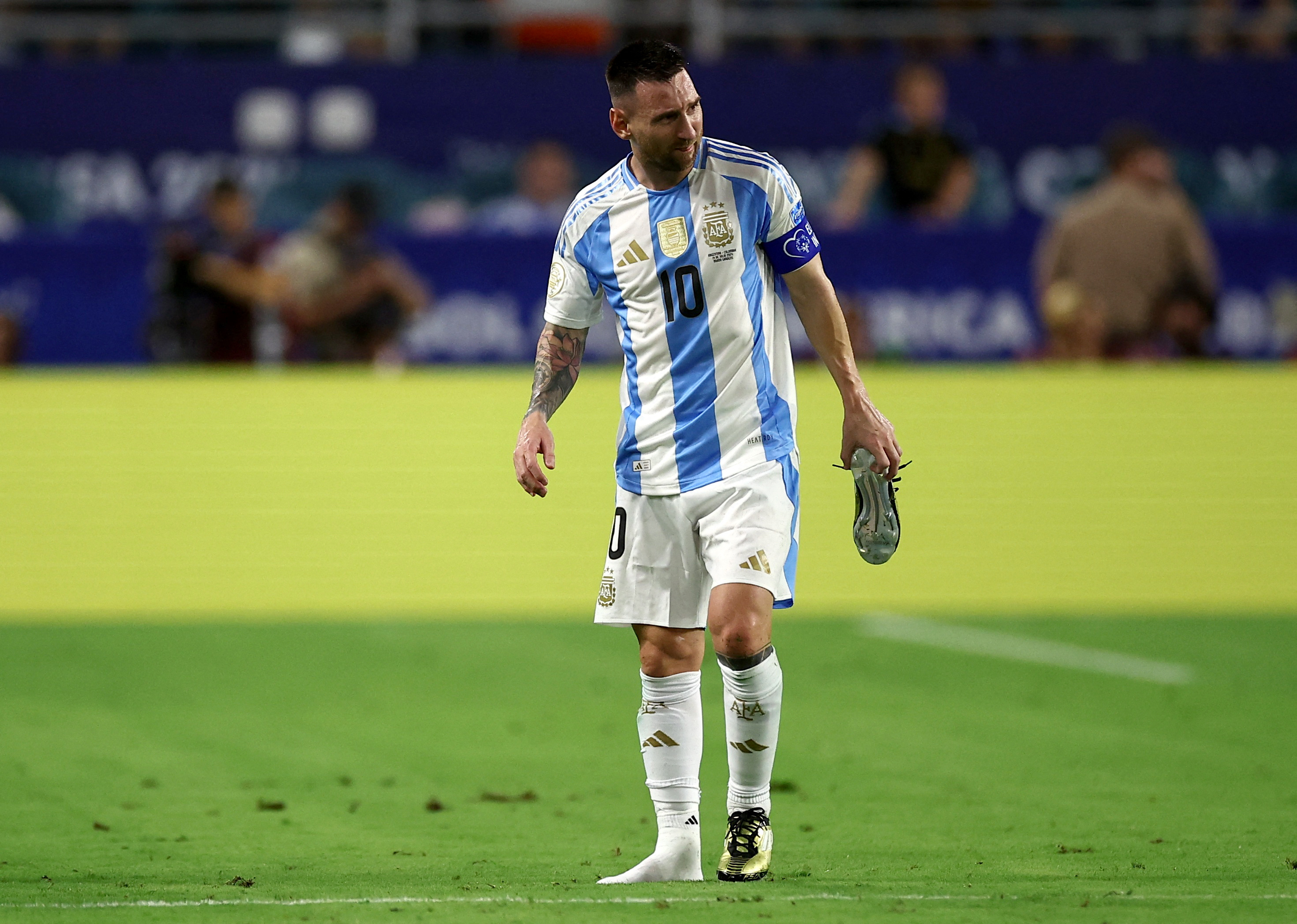 Messi Out of Argentina’s World Cup Qualifiers Due to Injury | Arabian Post