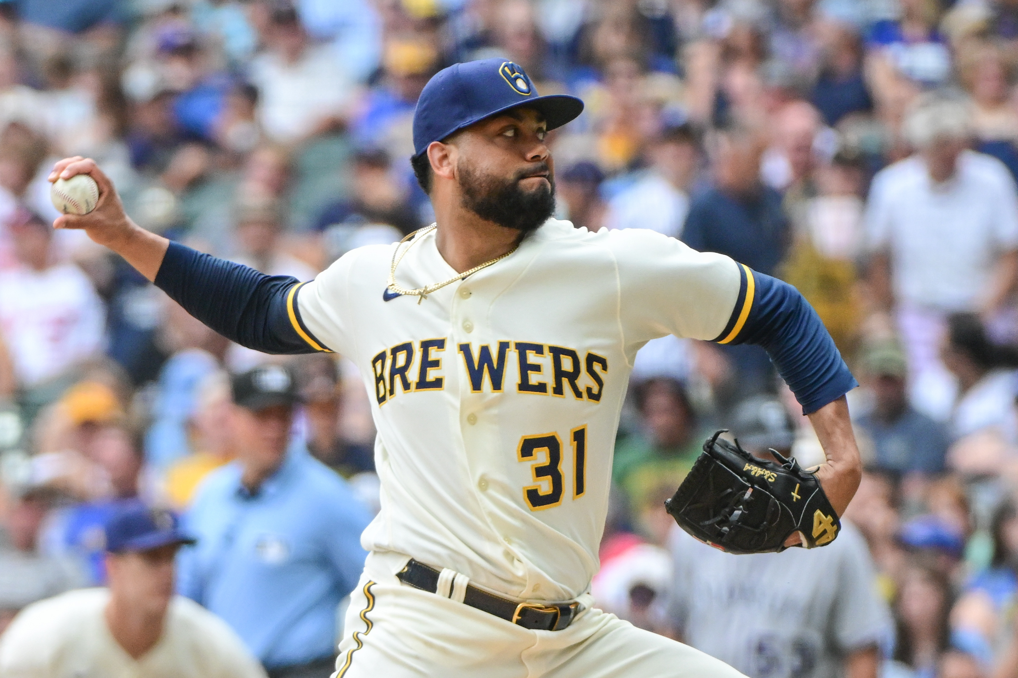 Walkoff homer pushes Brewers to 7-6 win over Rockies in 14 innings – The  Denver Post