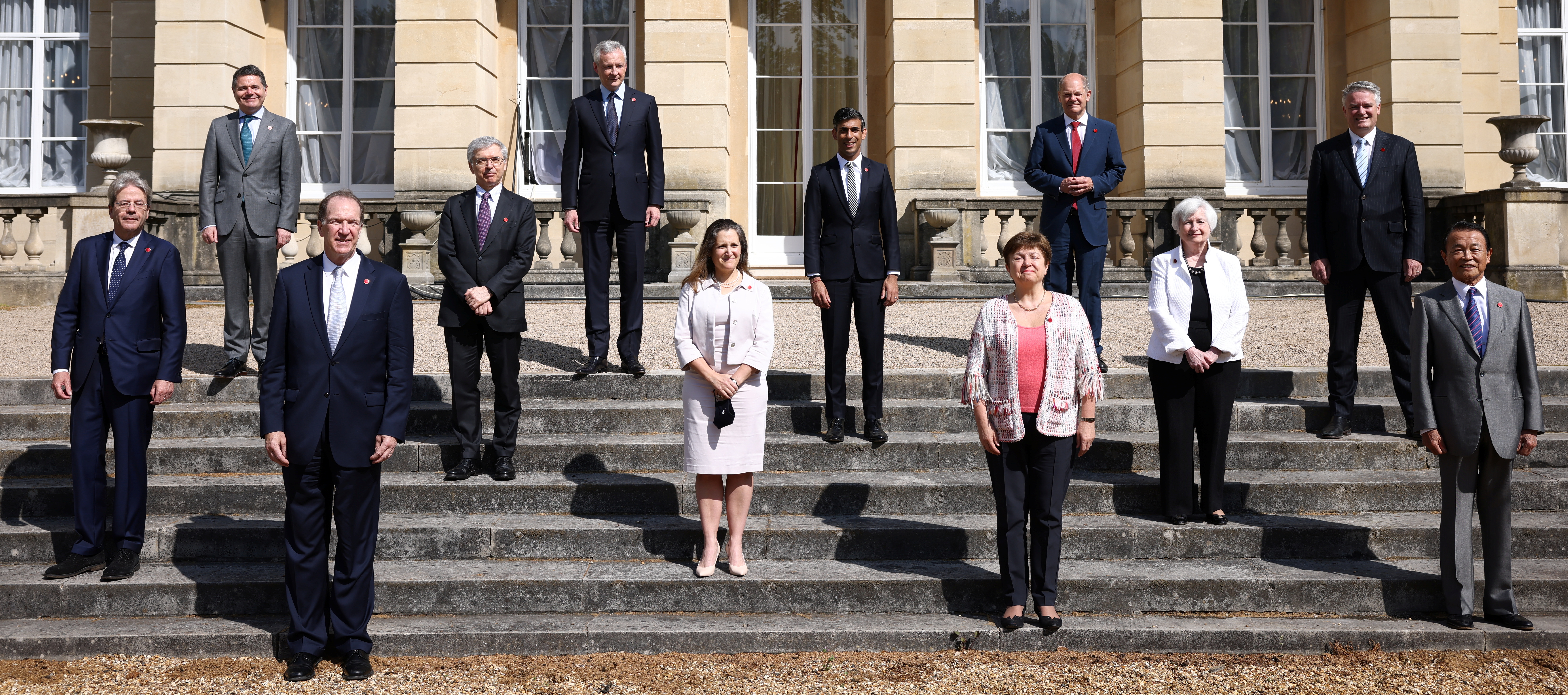 G7 finance ministers meeting in London