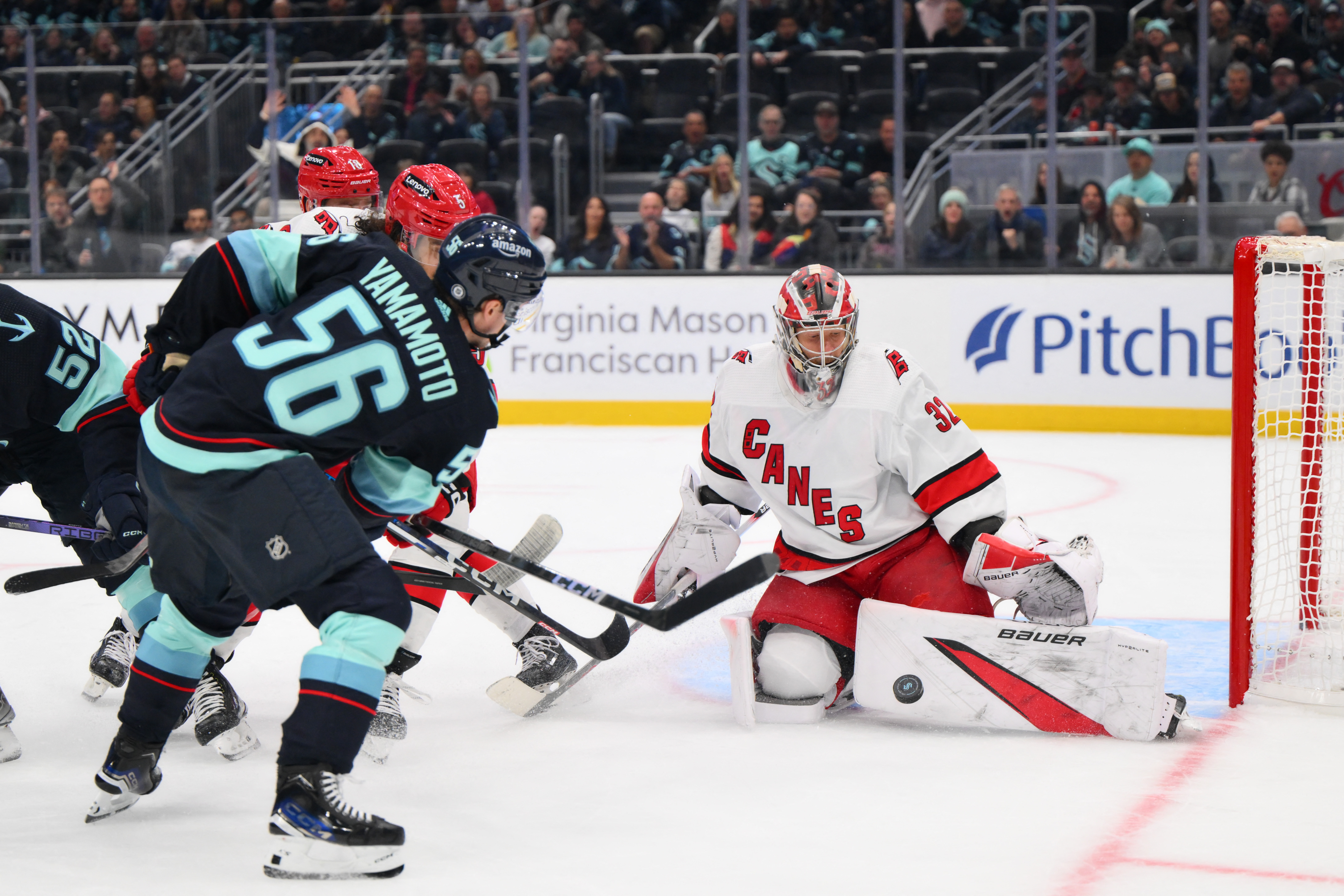 Kraken break out vs. Hurricanes, earn first win - The Rink Live