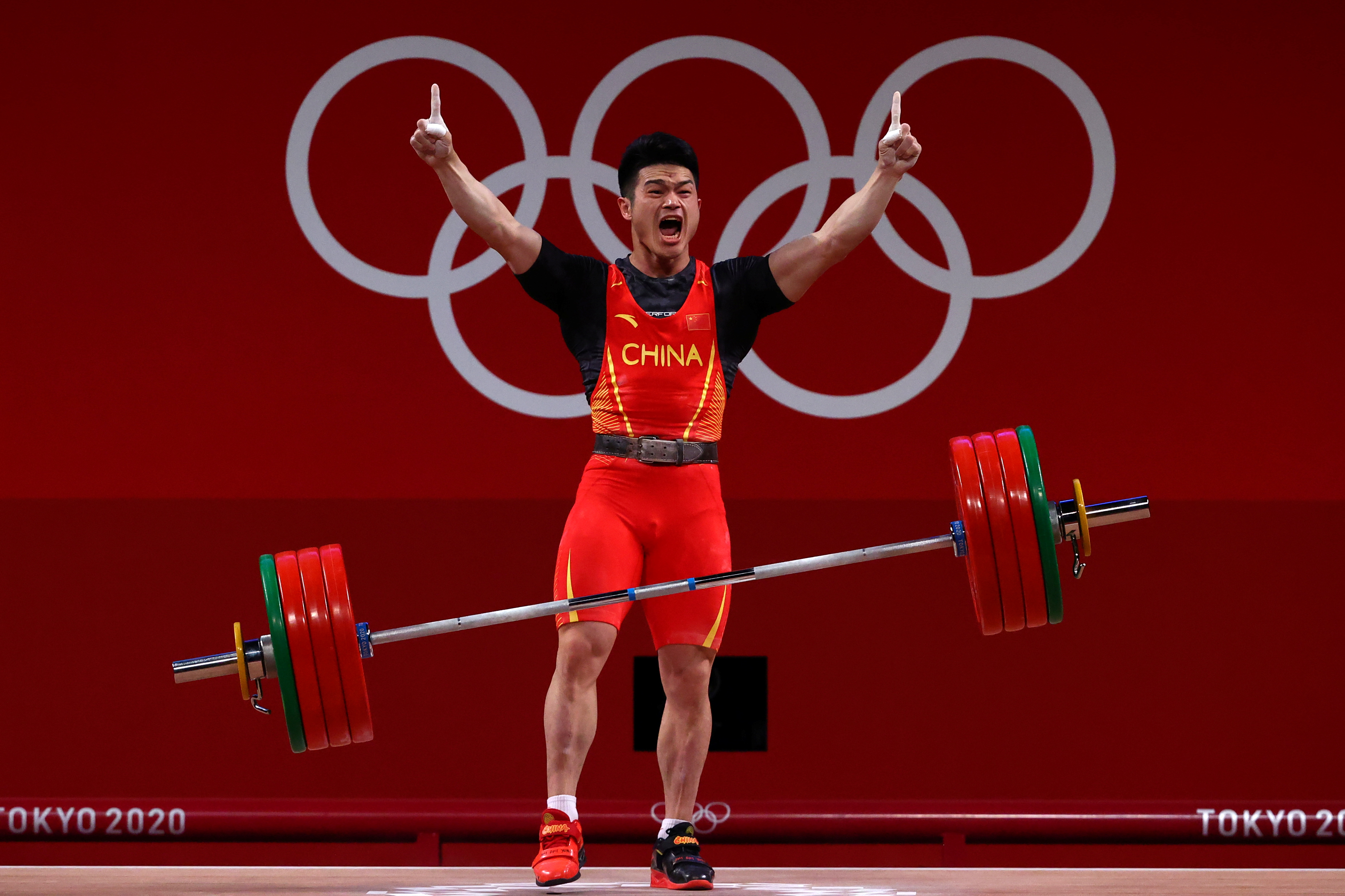 pie prejudice Induce Weightlifting-China's Shi breaks world record to win gold in 73kg category  | Reuters