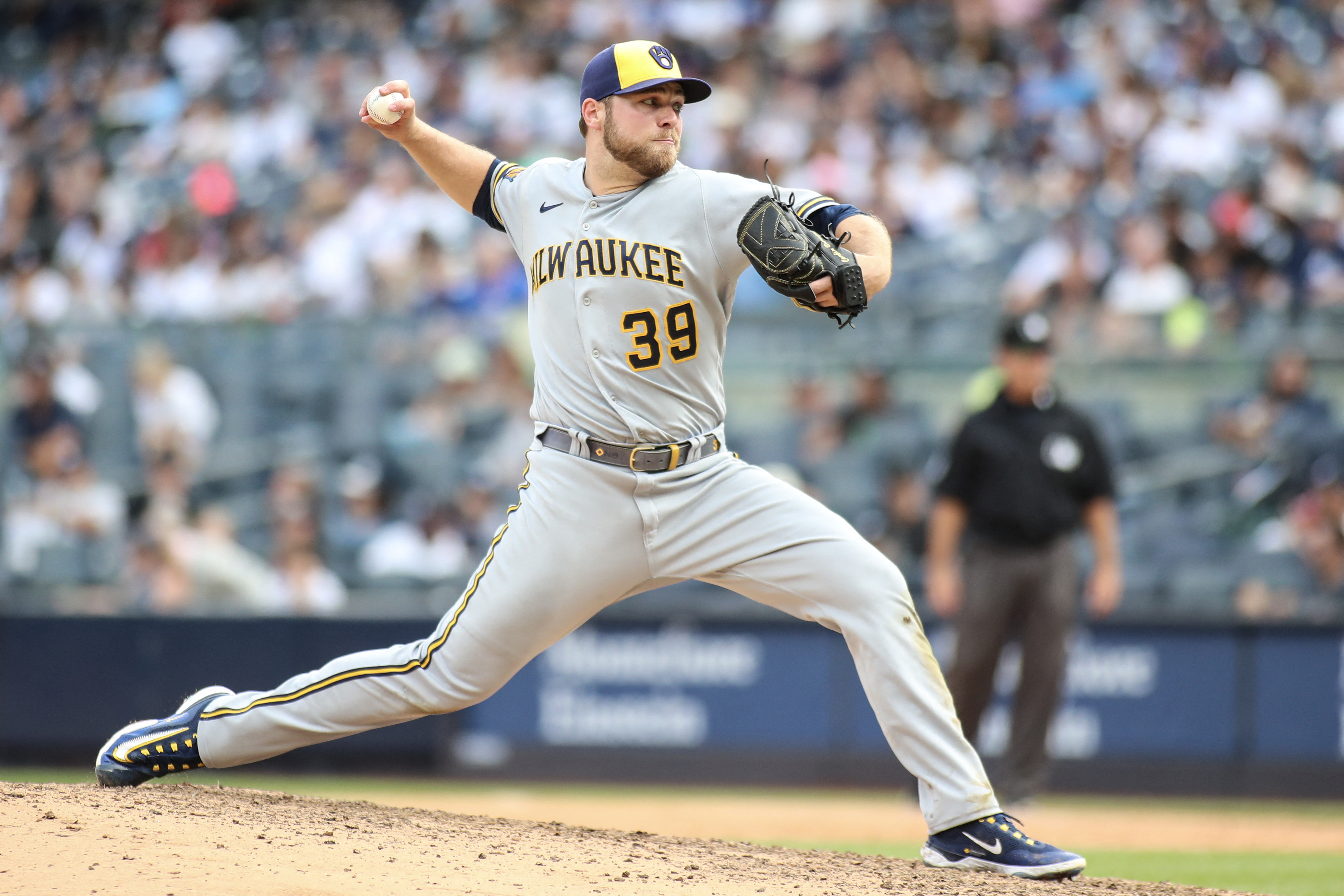 Brewers carry no-hitter into the 11th inning, still find a way to lose to  the Yankees