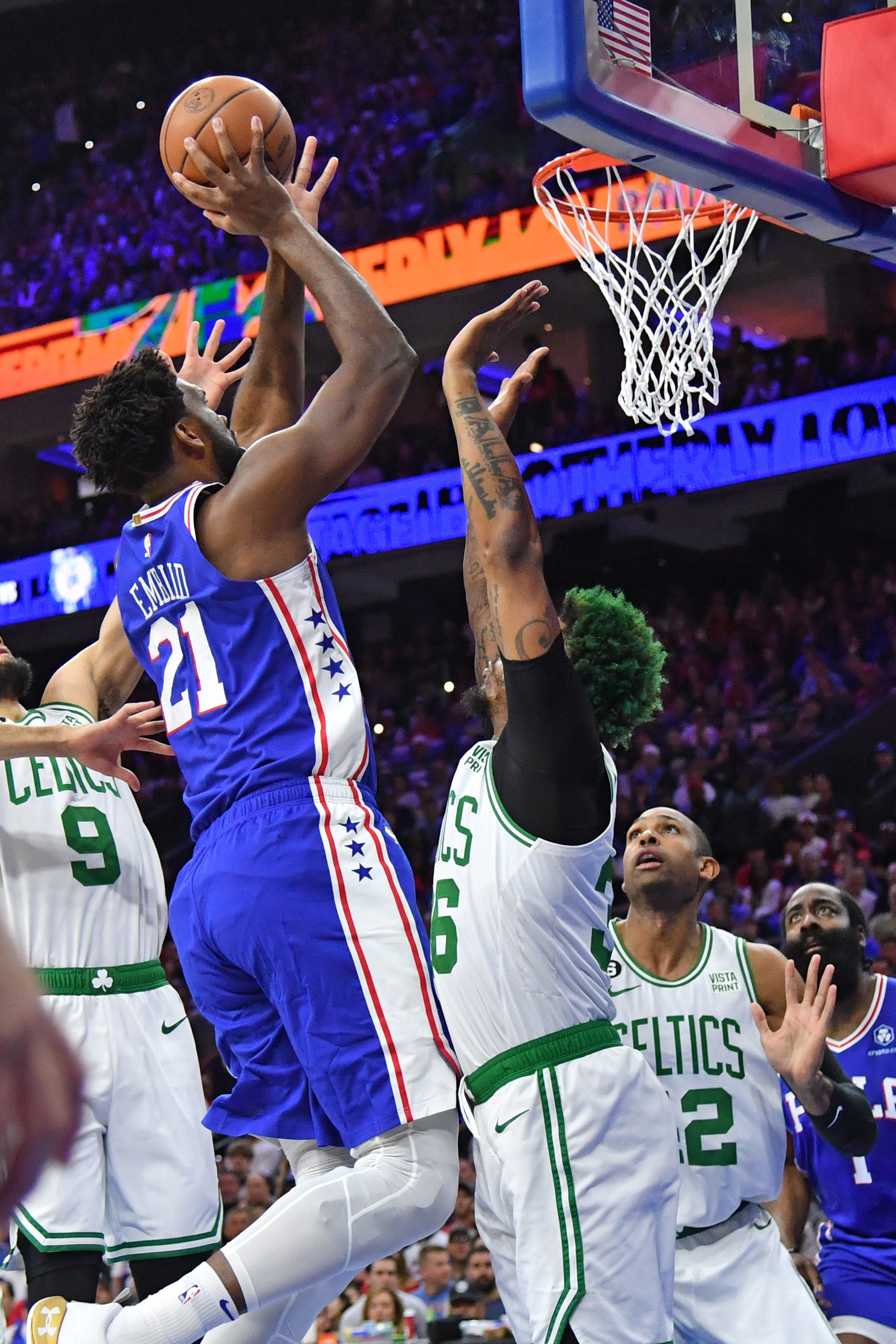 James Harden Rescues 76ers In OT Thriller To Even Series Vs. Celtics ...