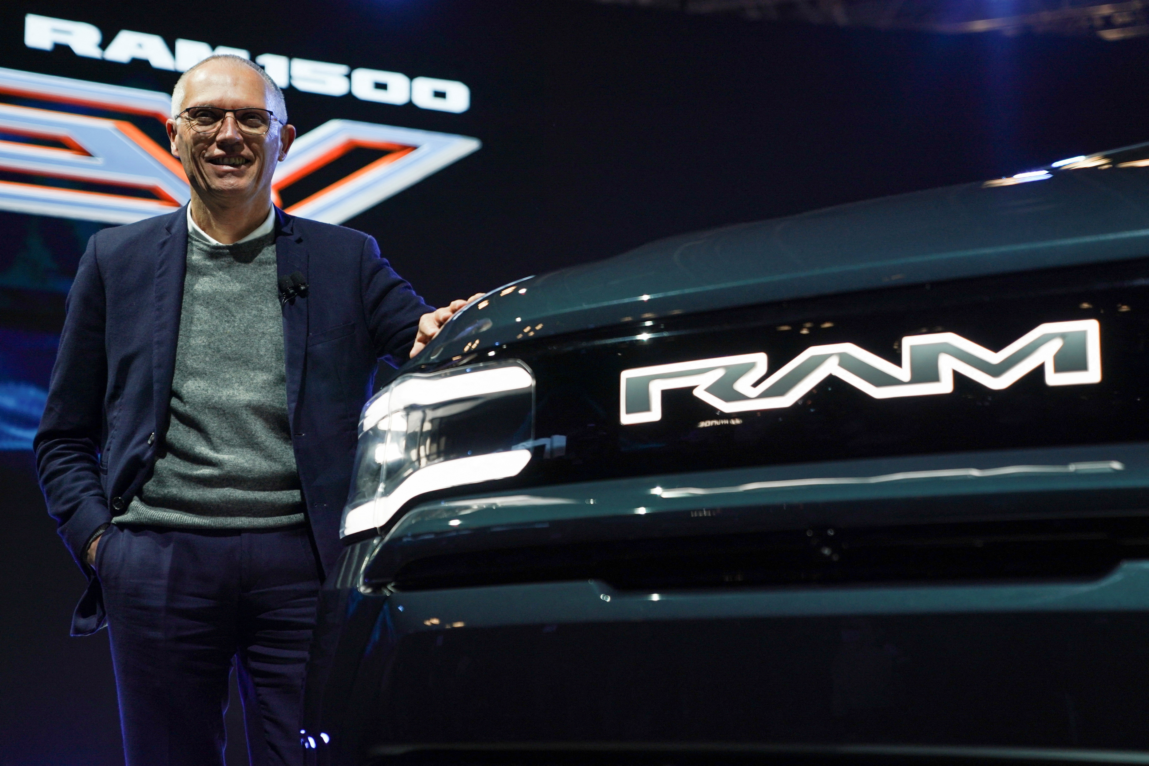 Stellantis unveils Ram EV pickup, to debut late in 2024, at New