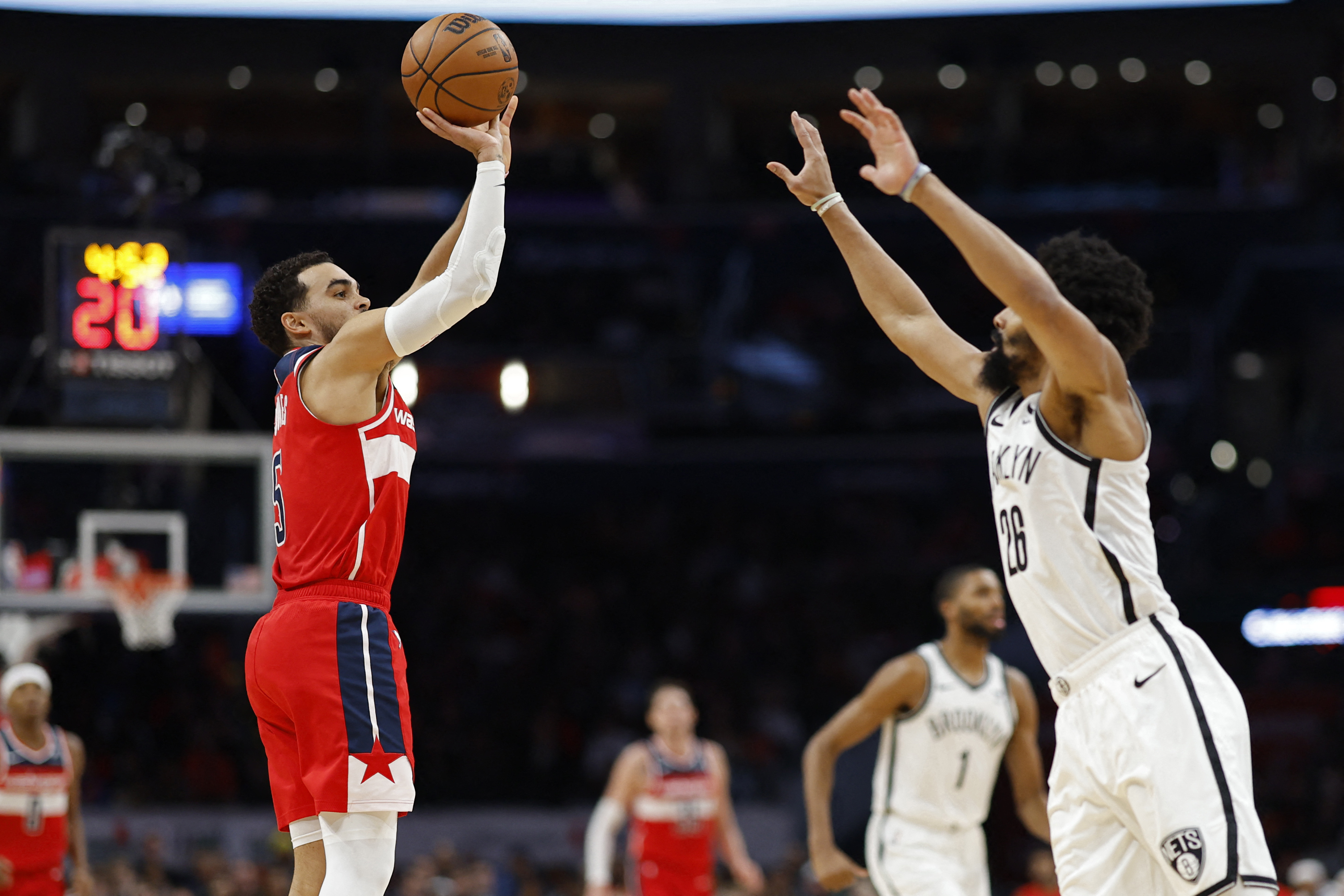 Kyle Kuzma scores late, leads Wizards past Nets | Reuters