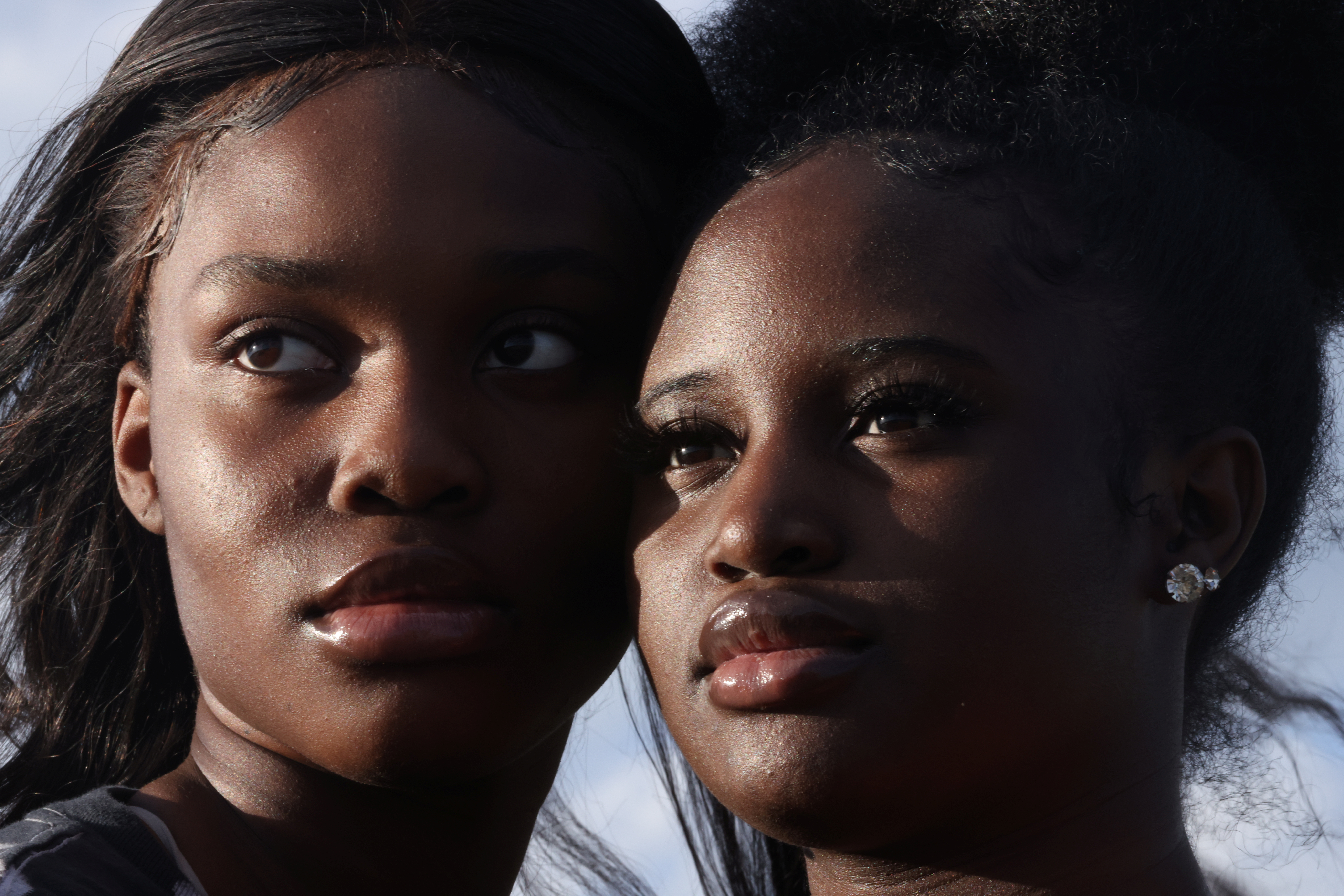 Bethel and Natalie Boateng pose for a portrait