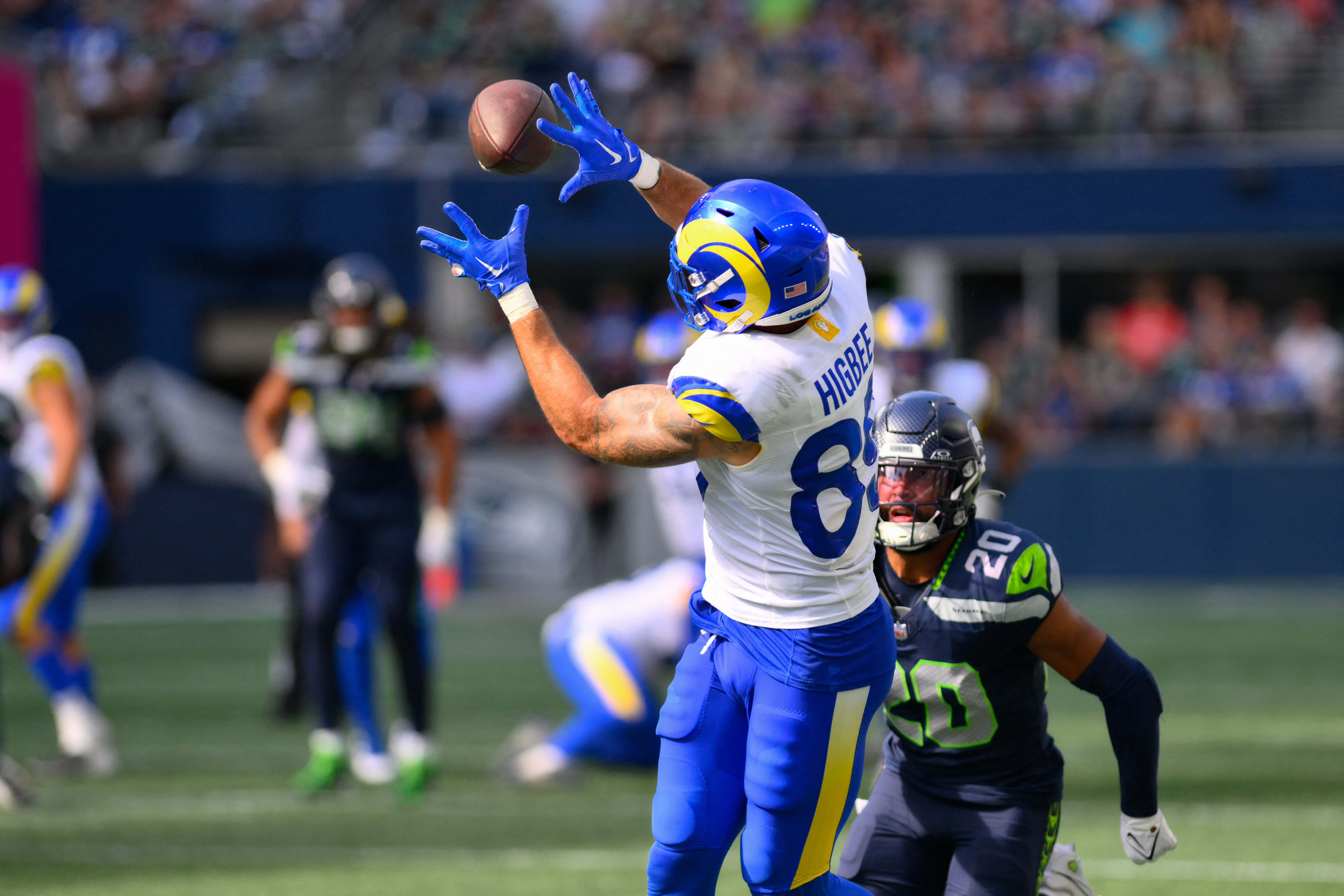 los angeles rams at seattle seahawks