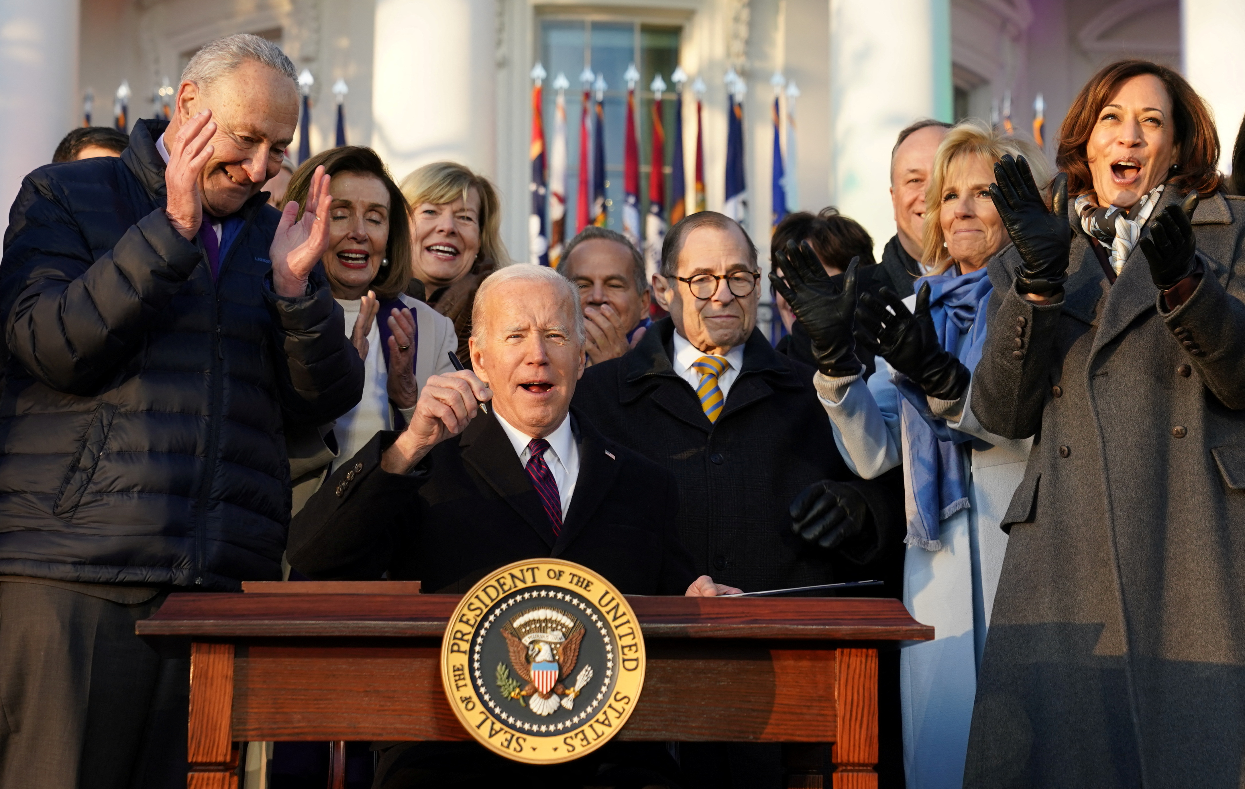 U.S. President Biden signs "Respect for Marriage Act" at the White House in Washington