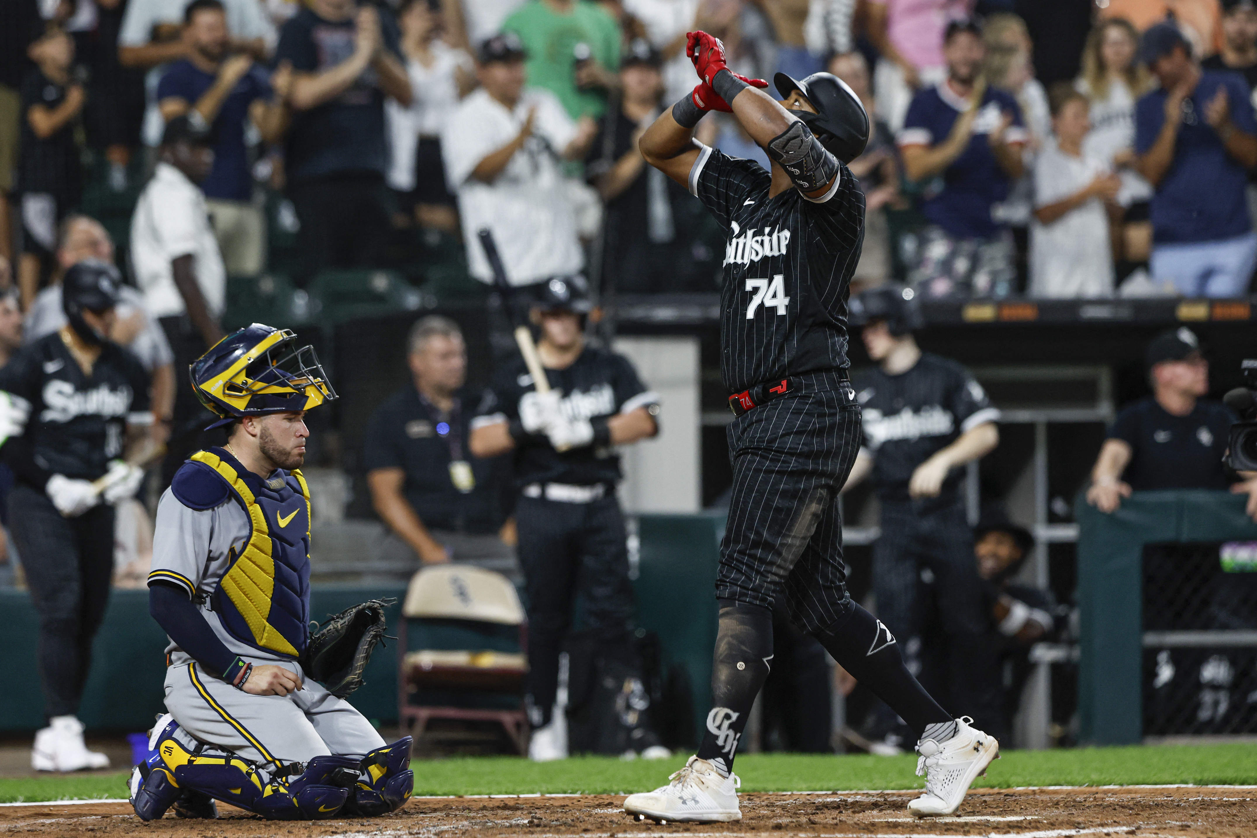 Canha double in 10th lifts Brewers over White Sox 7-6 – NBC Sports