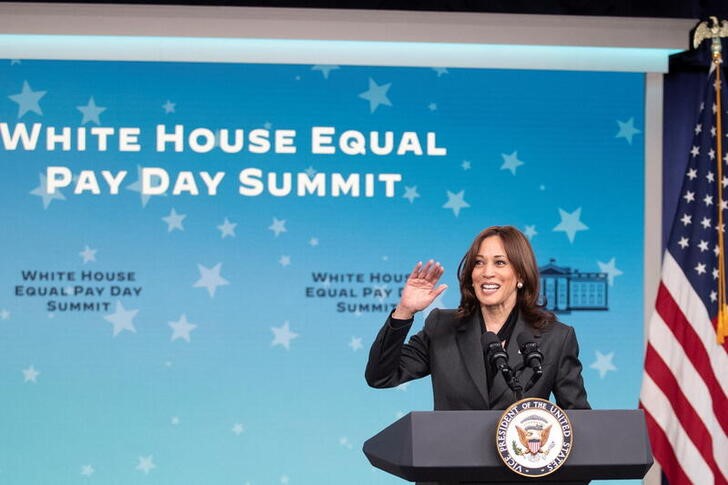 Biden And Harris Announce Steps To Close Gender, Racial Wage Gaps | Reuters