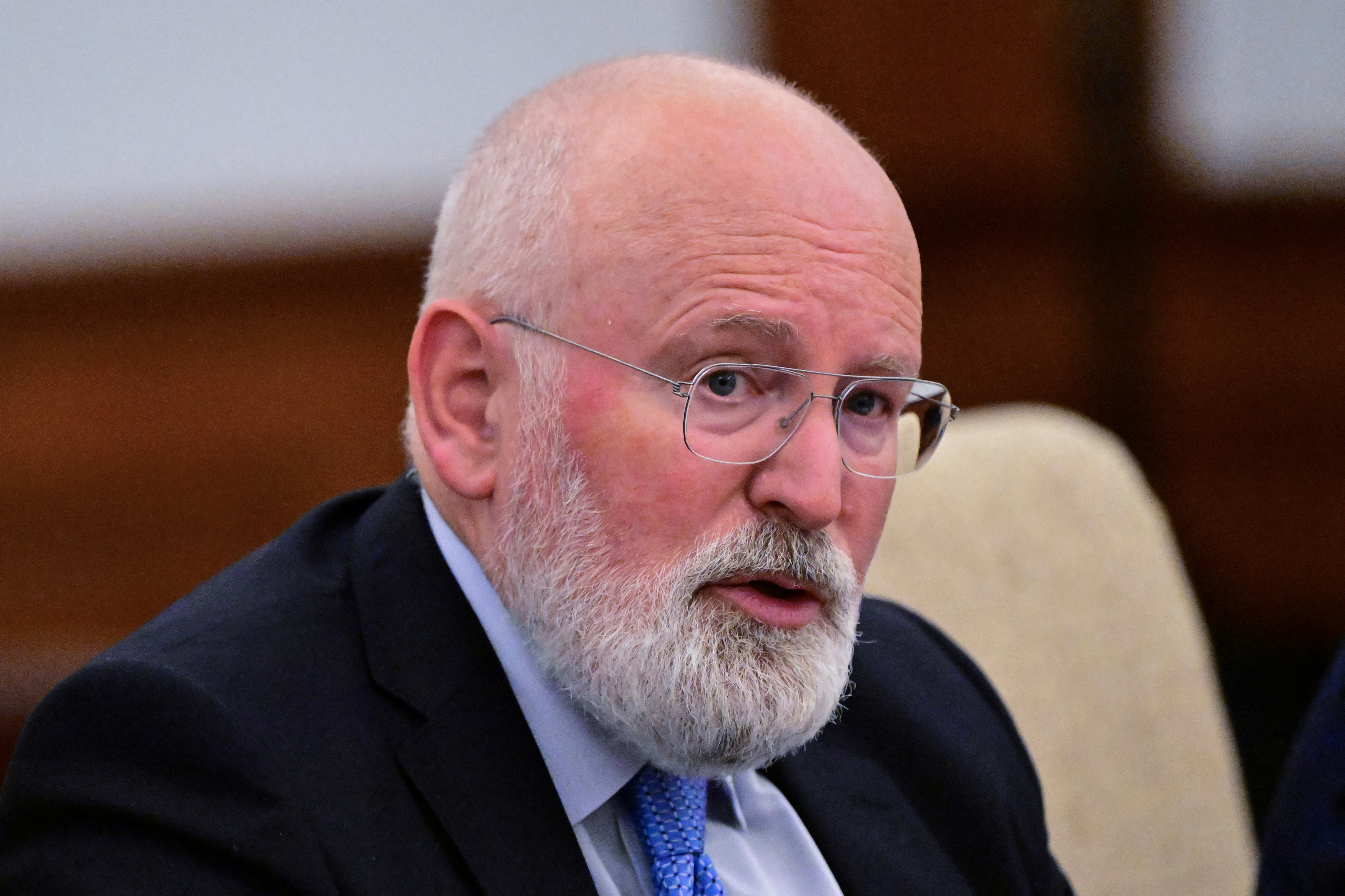EU Commission's Frans Timmermans visits China for climate talks