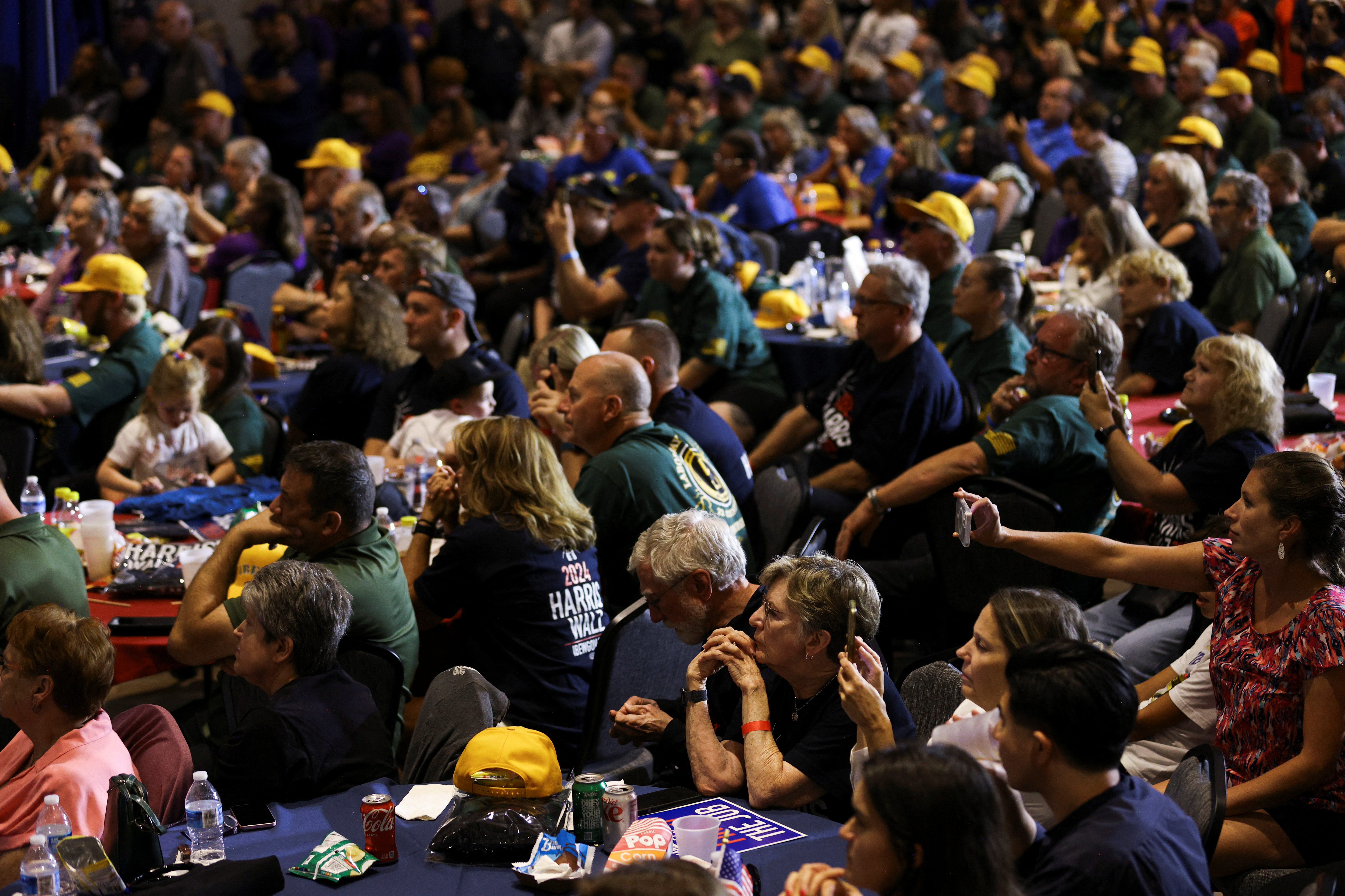 U.S. President Biden and Democratic Presidential nominee Harris attend a Labor Day campaign event in Pittsburgh