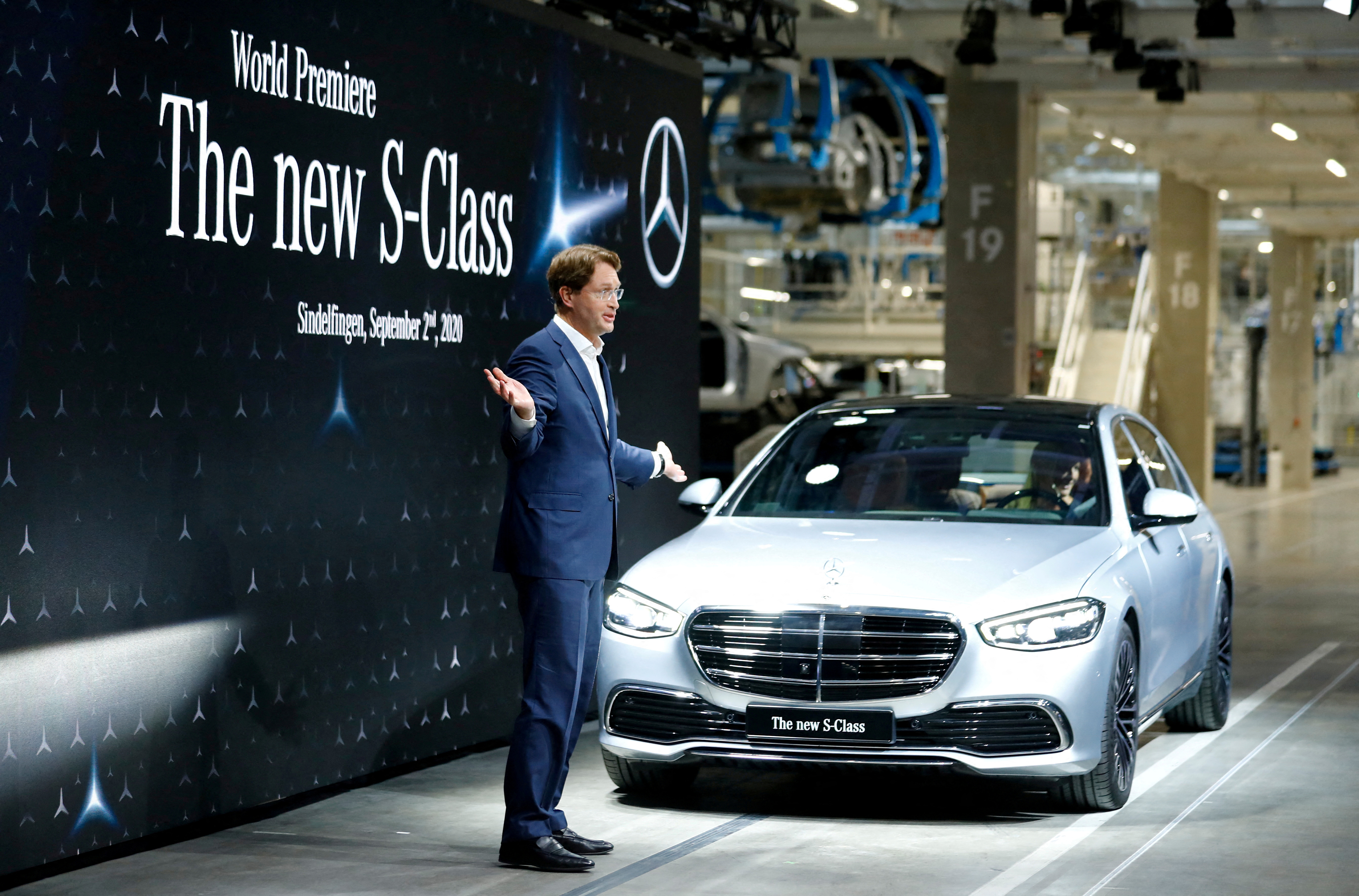 Daimler's Mercedes-Benz presents new S-Class