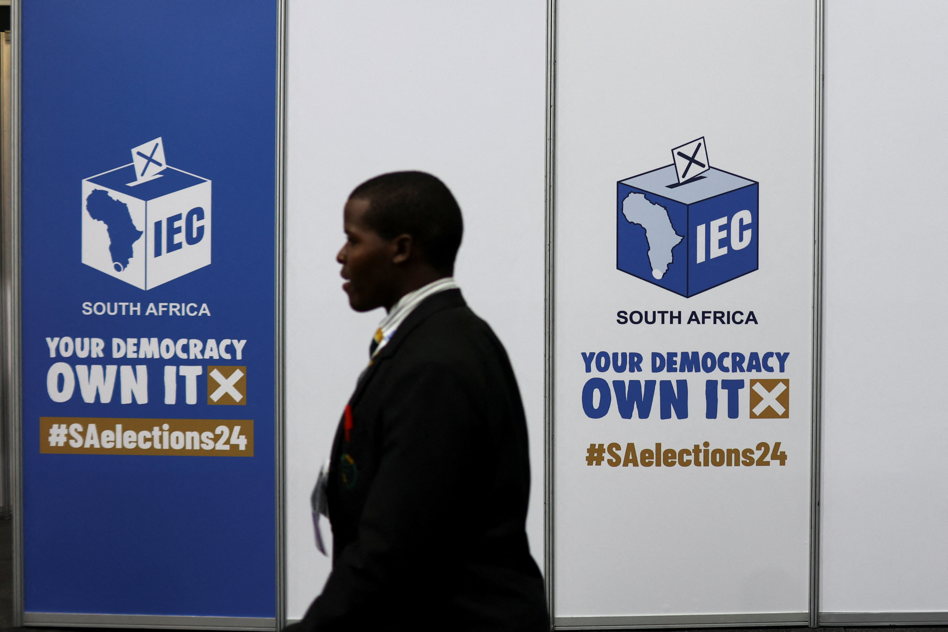Opening ceremony of the National Results Operation Centre of the Electoral Commission of South Africa (IEC) in Midrand