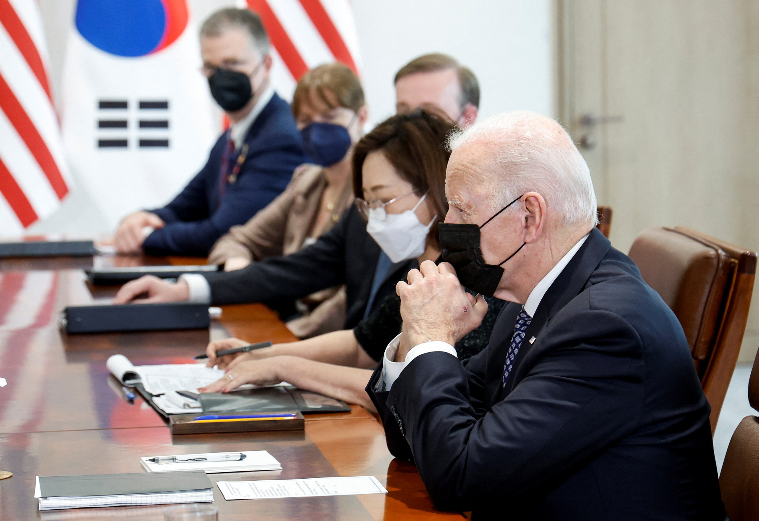 Biden Says U.S., South Korea Alliance Works To Deter North Korea, Keep ...