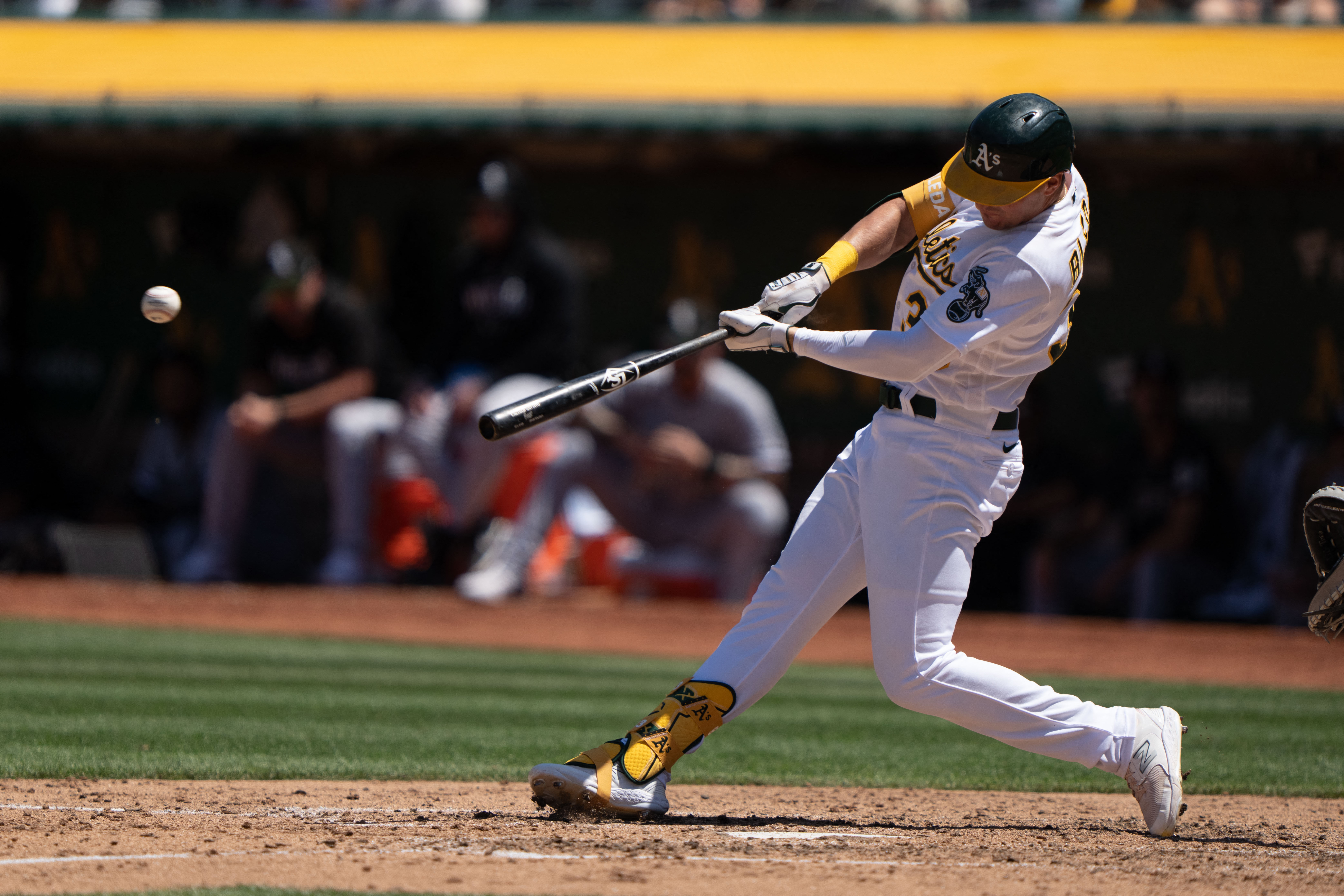 Jake Burger homers, White Sox hold off A's 8-7 to avoid a sweep