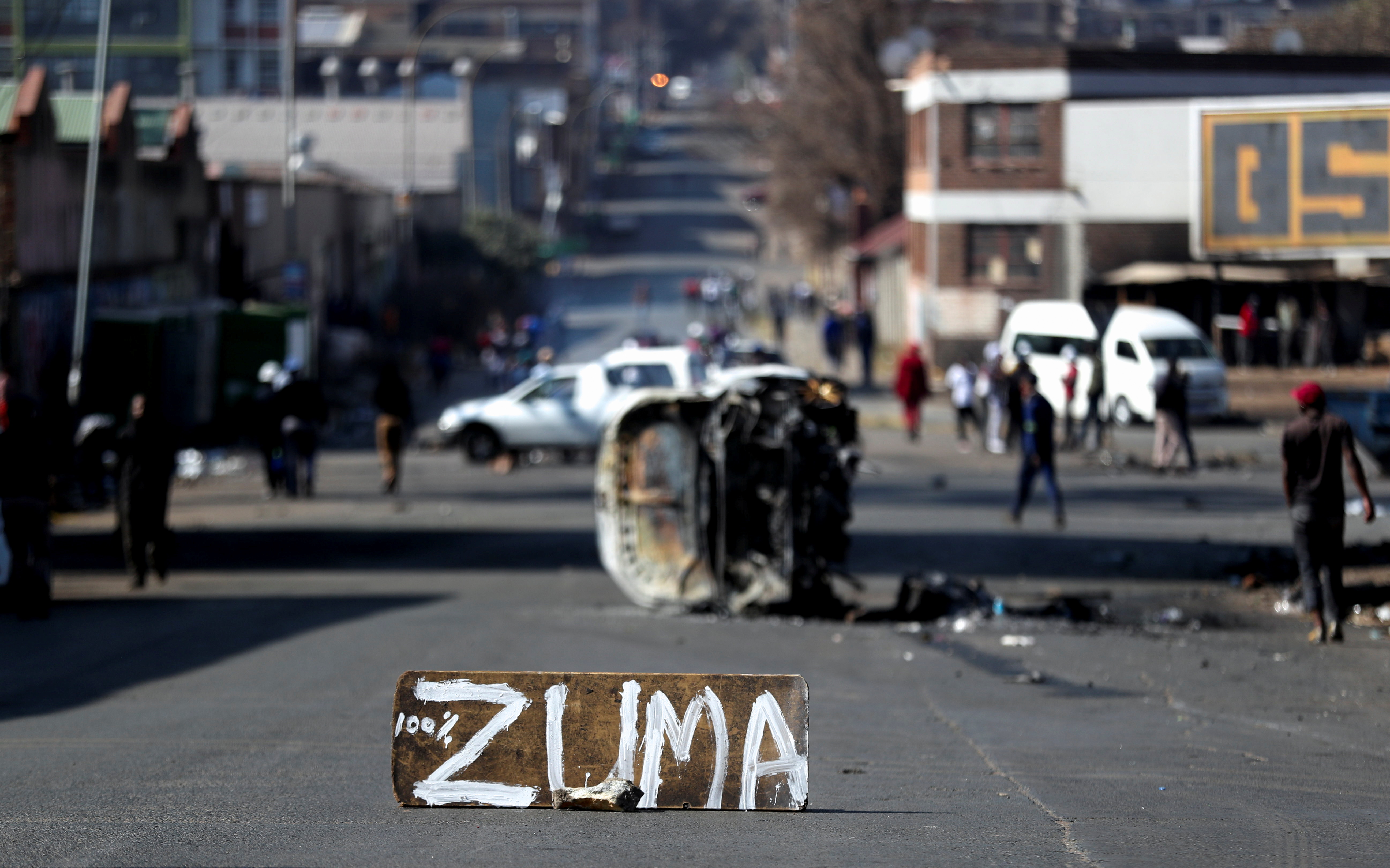 Violence spreads to South Africa's economic hub in wake of Zuma jailing