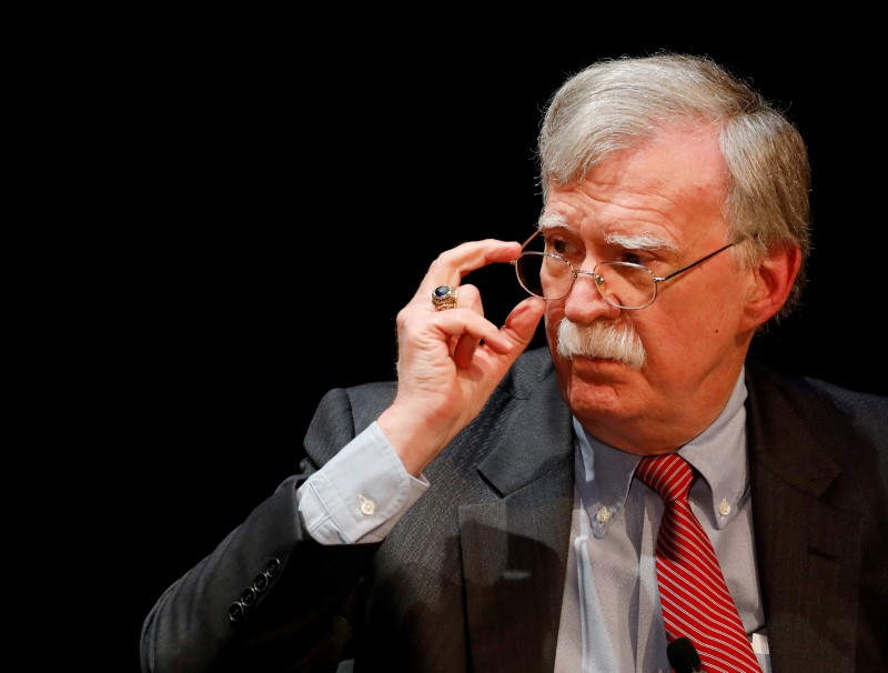 U.S. Justice Department drops probe of John Bolton's book Reuters