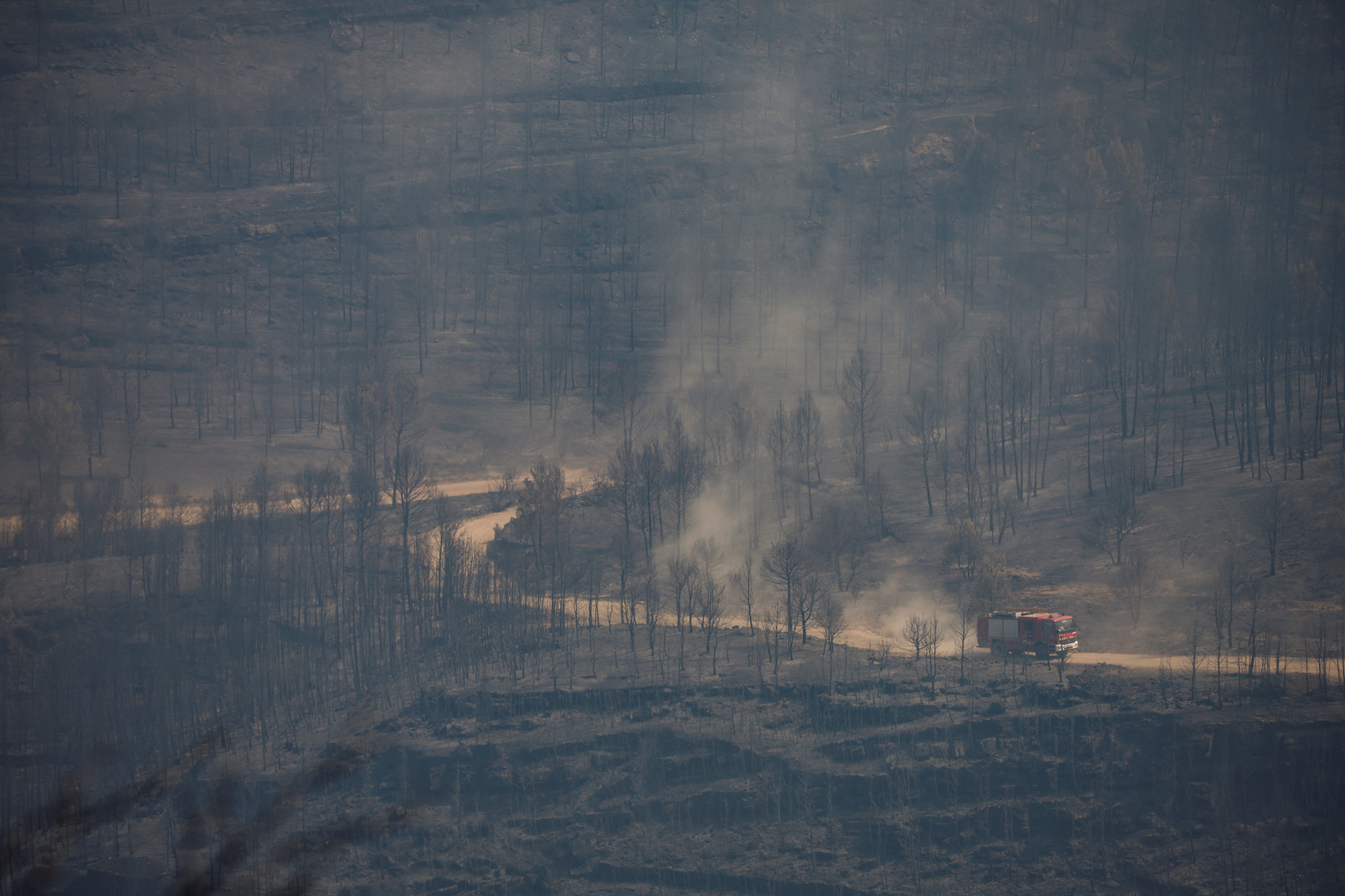 Wildfire continues to rage