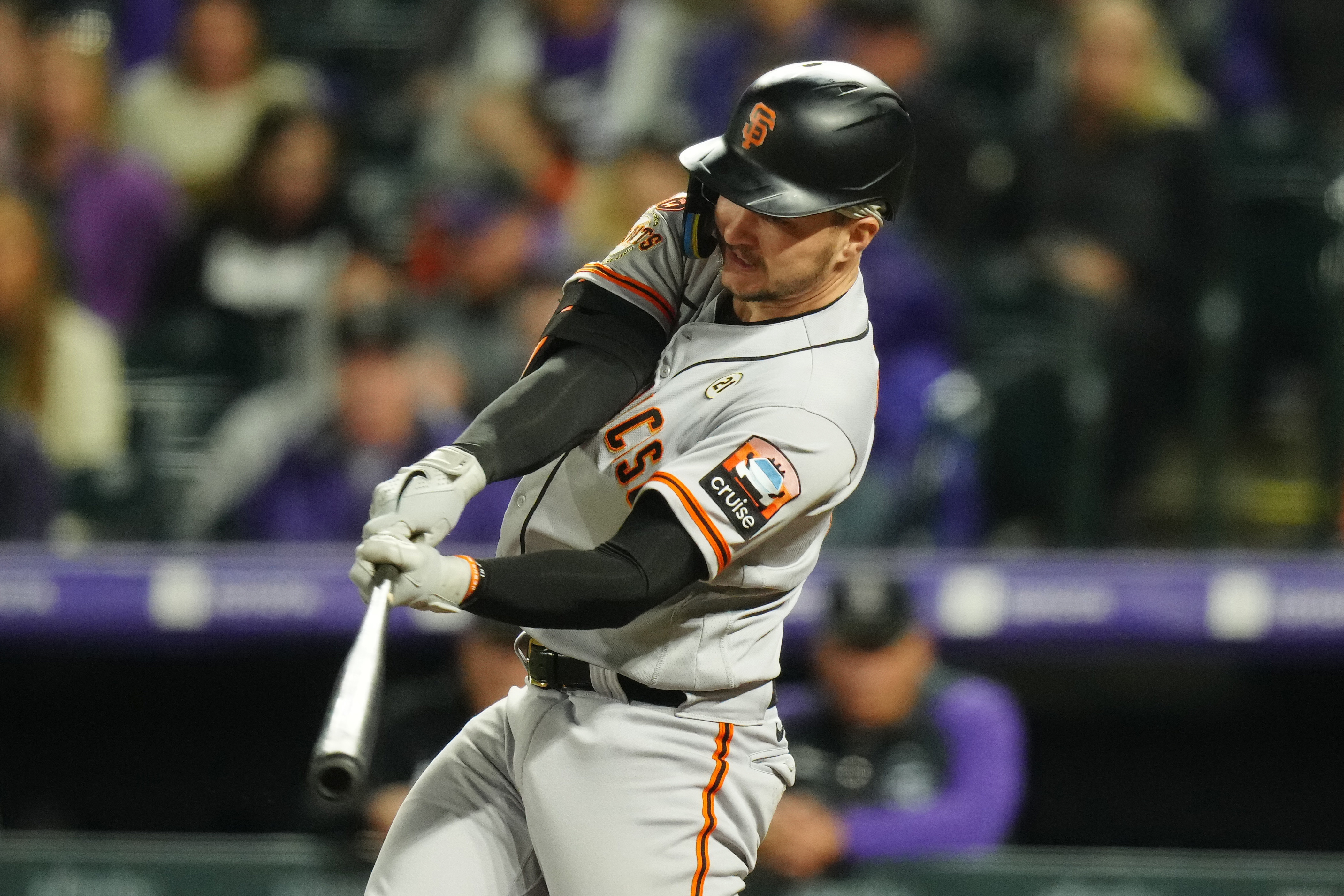 Giants flirt with no-hitter before falling to Rockies 3-2