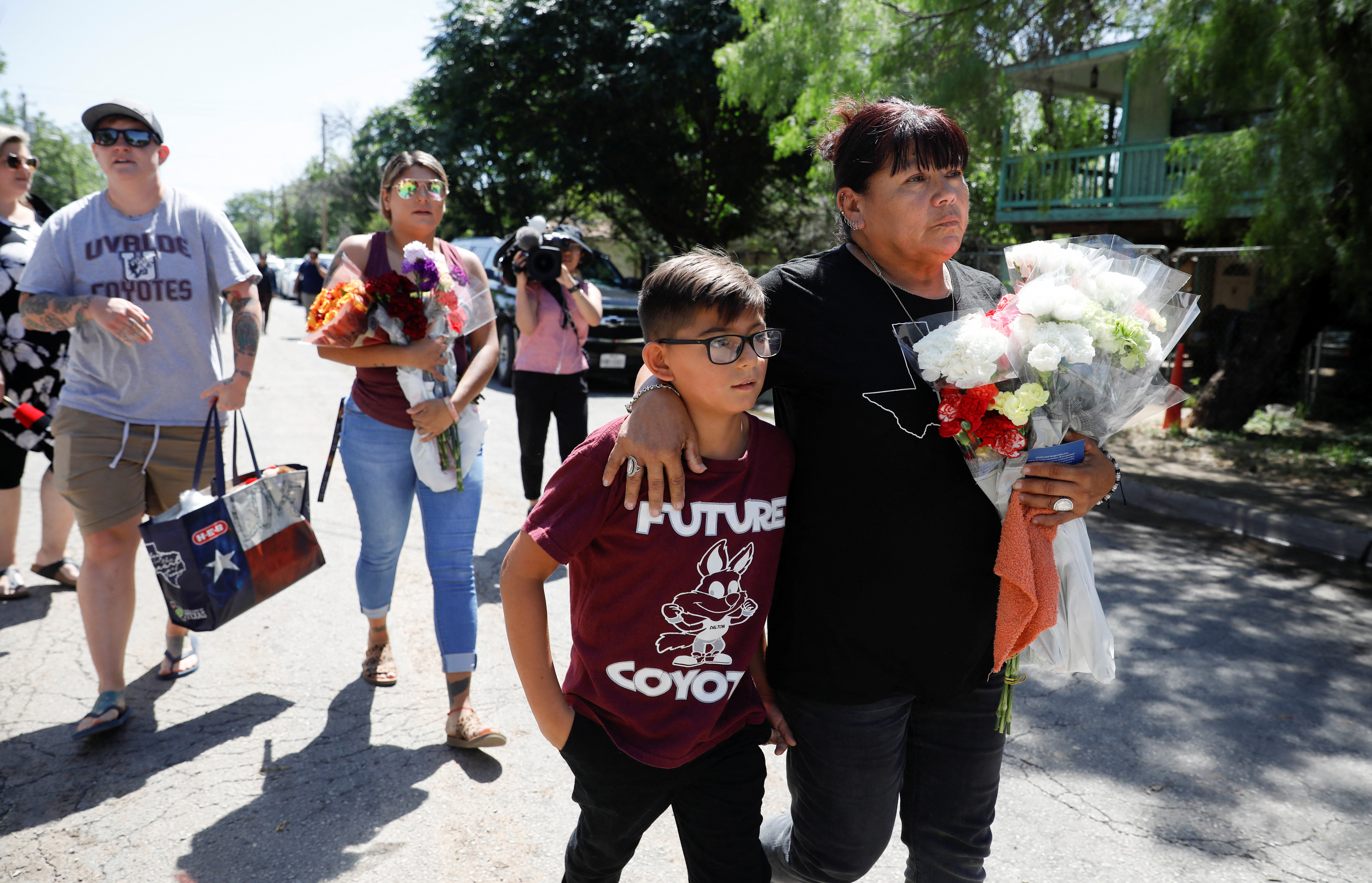Day after a mass shooting at Robb Elementary School in Uvalde