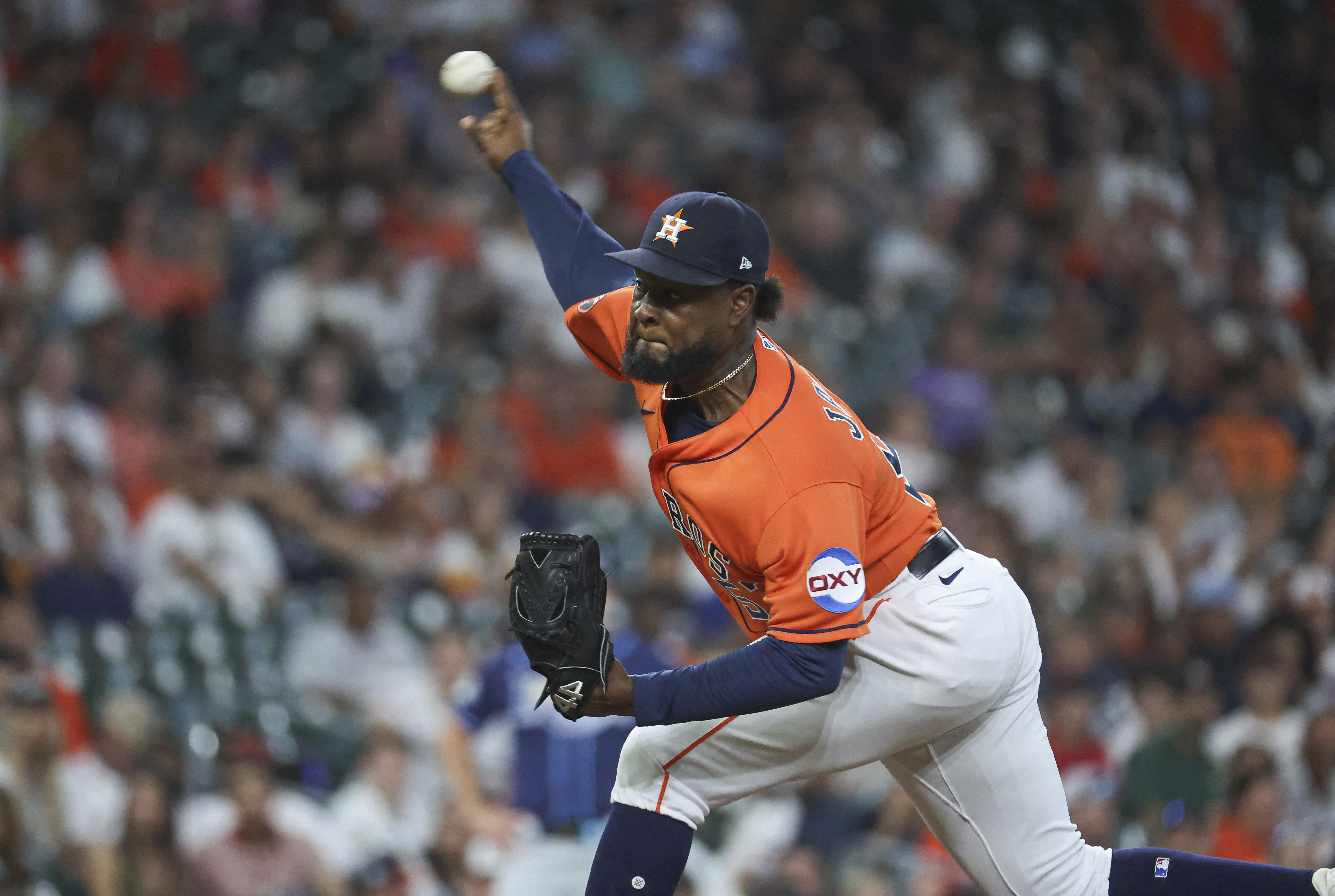 José Siri doubles, scores tiebreaking run to lift Rays past Astros