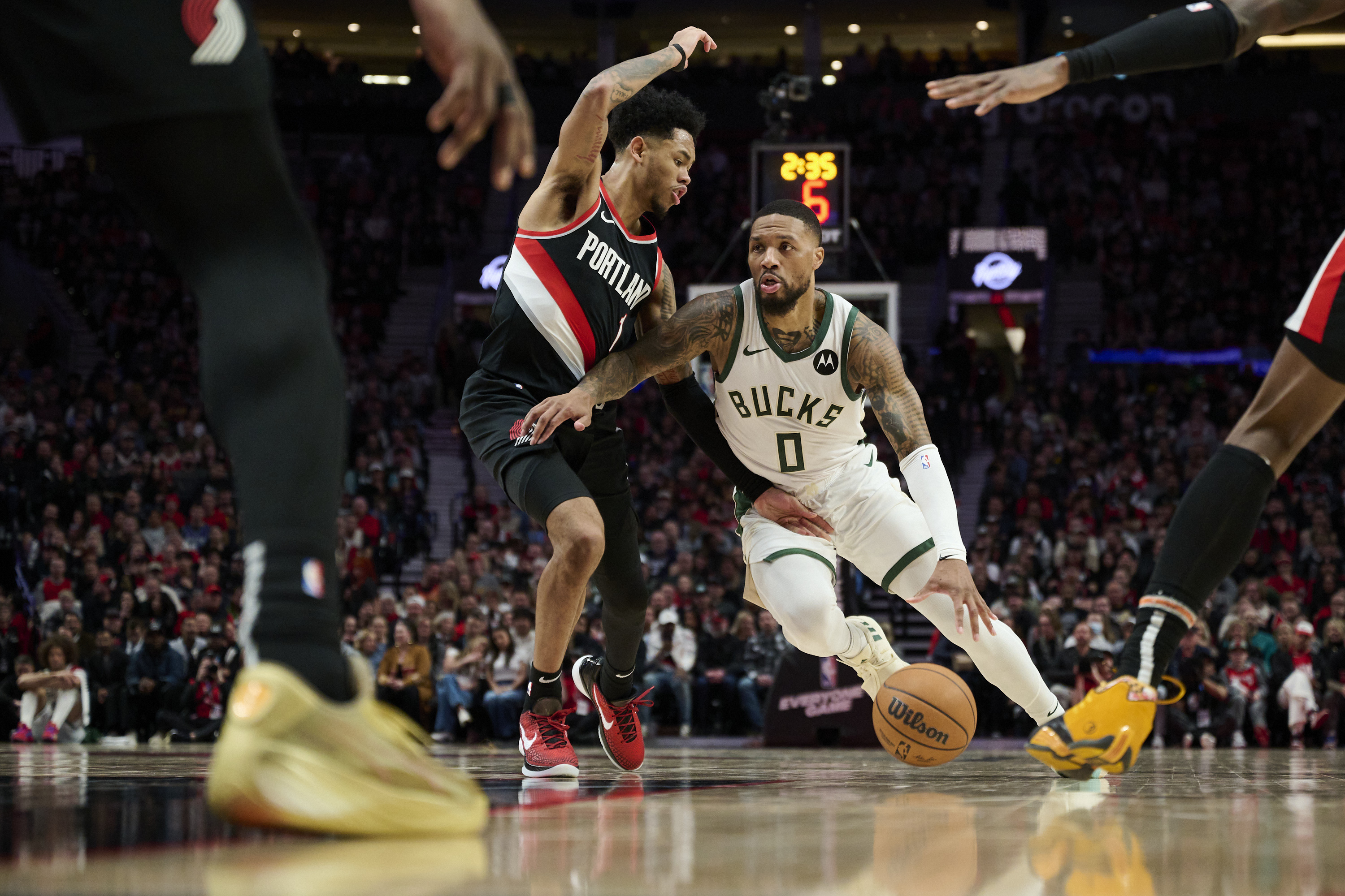 Blazers Beat Bucks, Spoil Damian Lillard's Portland Return | Reuters