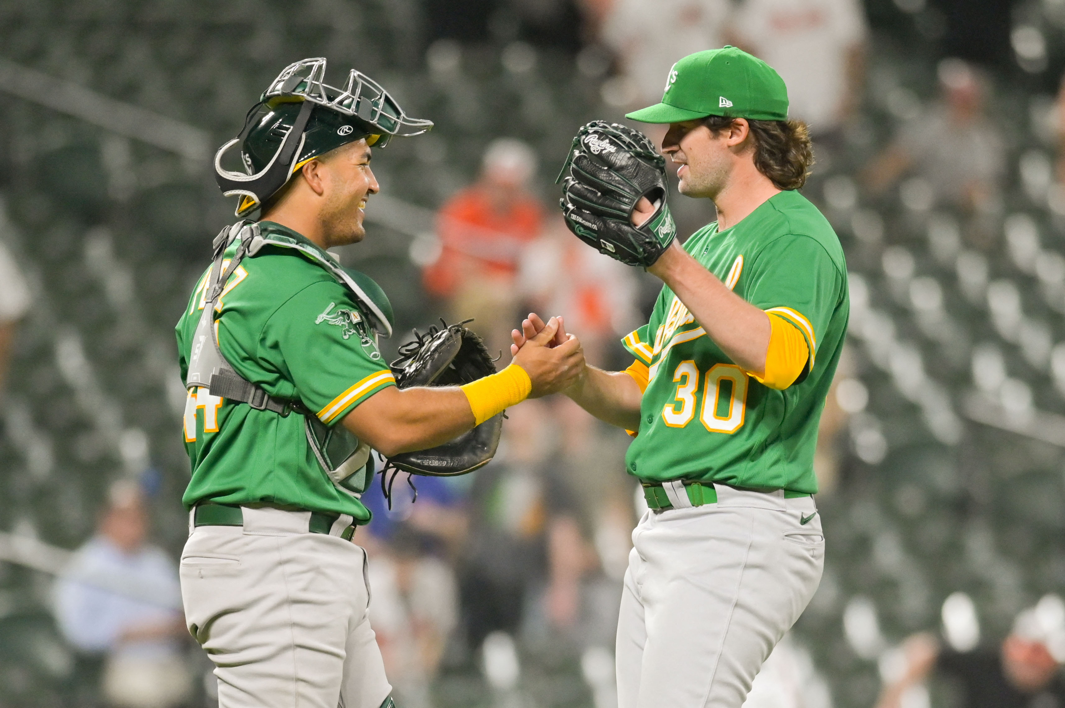 A's snap 6-game skid with 8-4 victory over Orioles - WTOP News